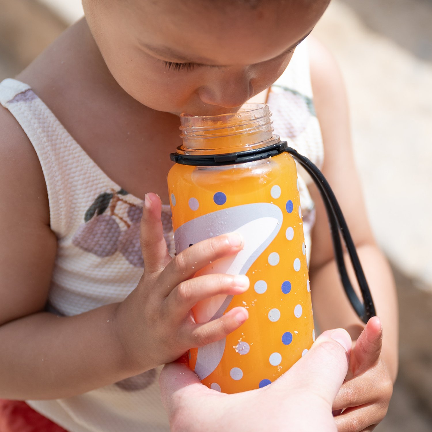 Gourde, Baleine KINDSGUT Bleu