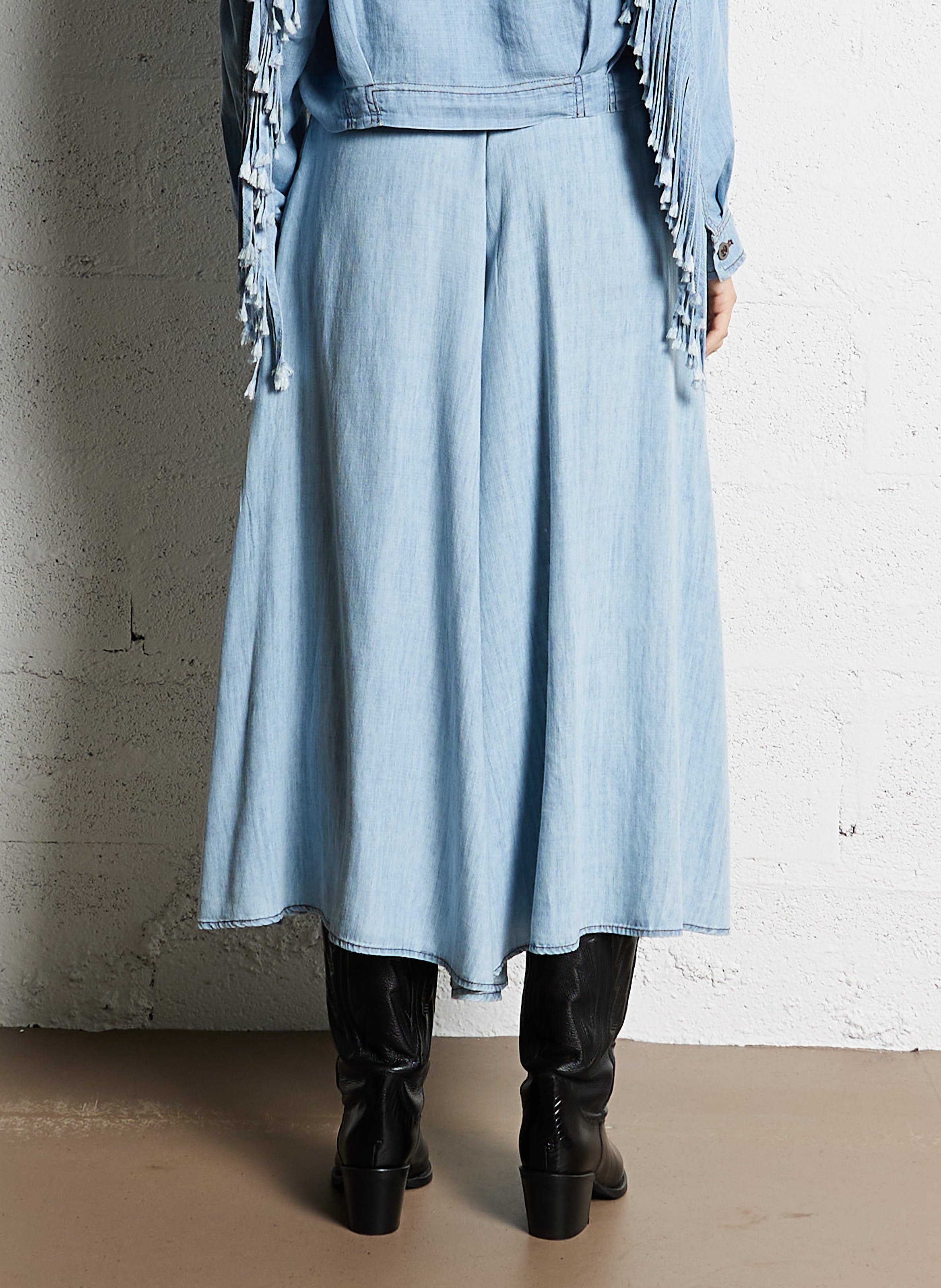 Culotte skirt MES DEMOISELLES Blue