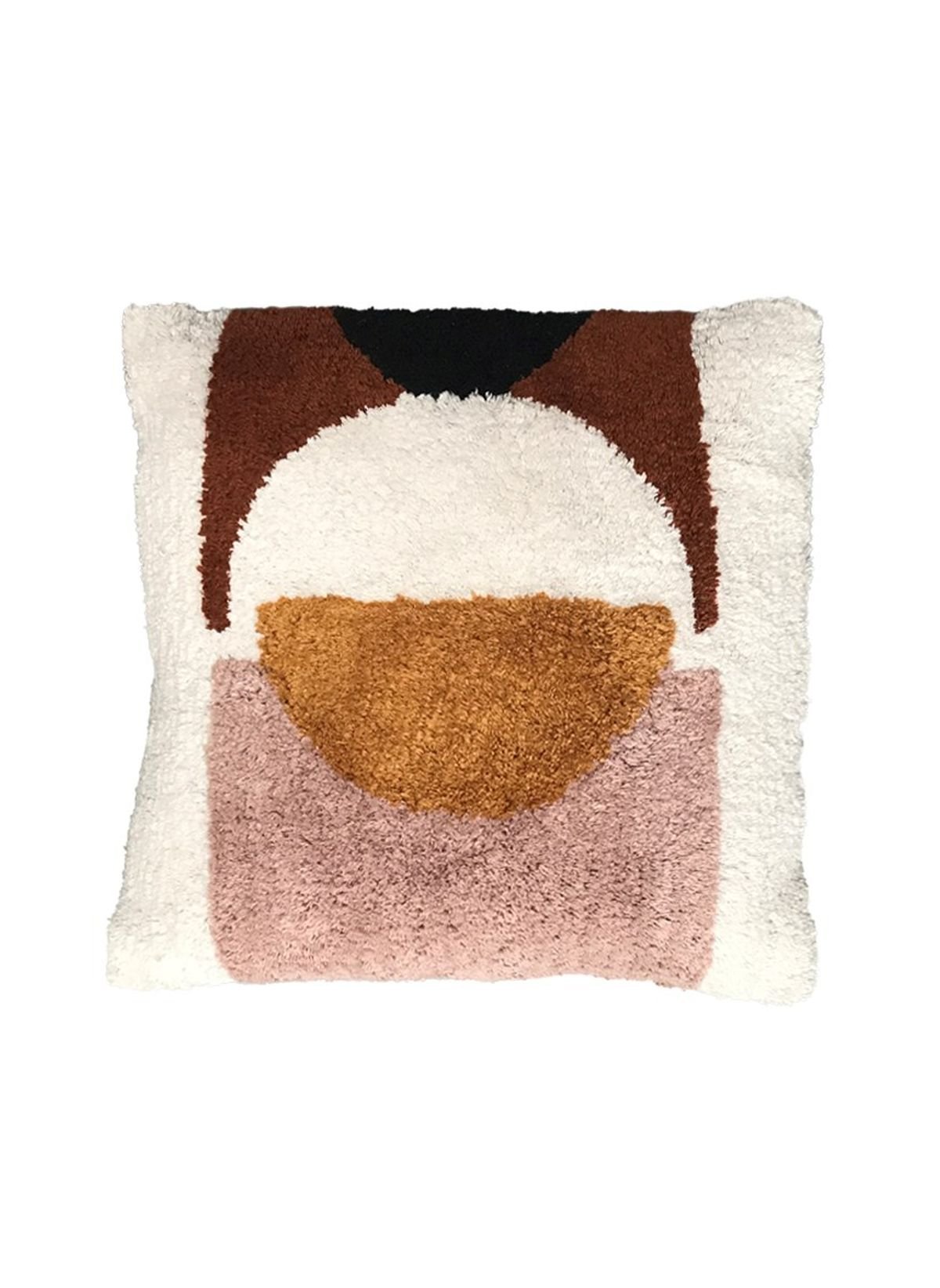 Tufted cotton cushion TODAY LINGE DE MAISON Pink