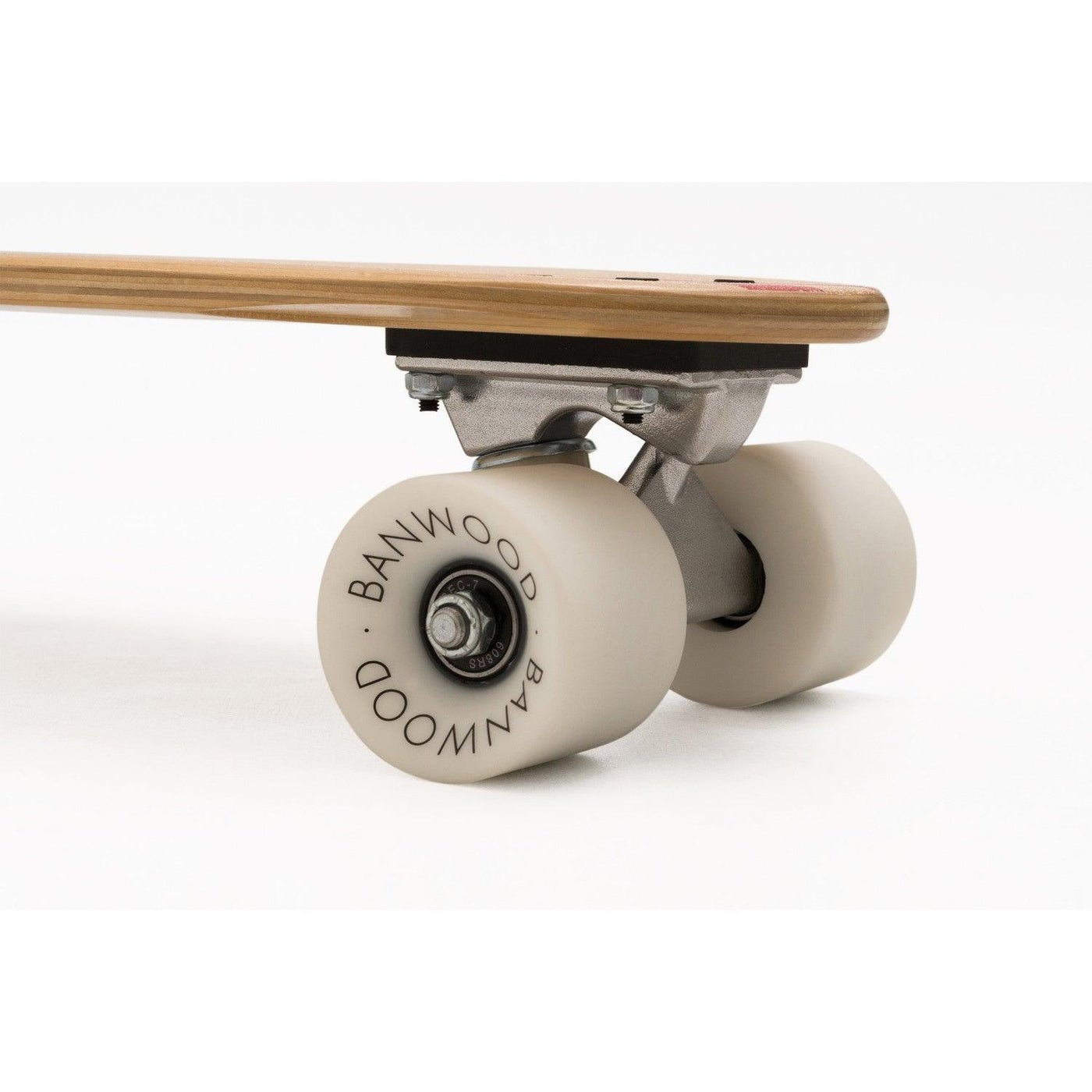 Canadian maple cream skateboard for balance skating 3+ years Banwood Red