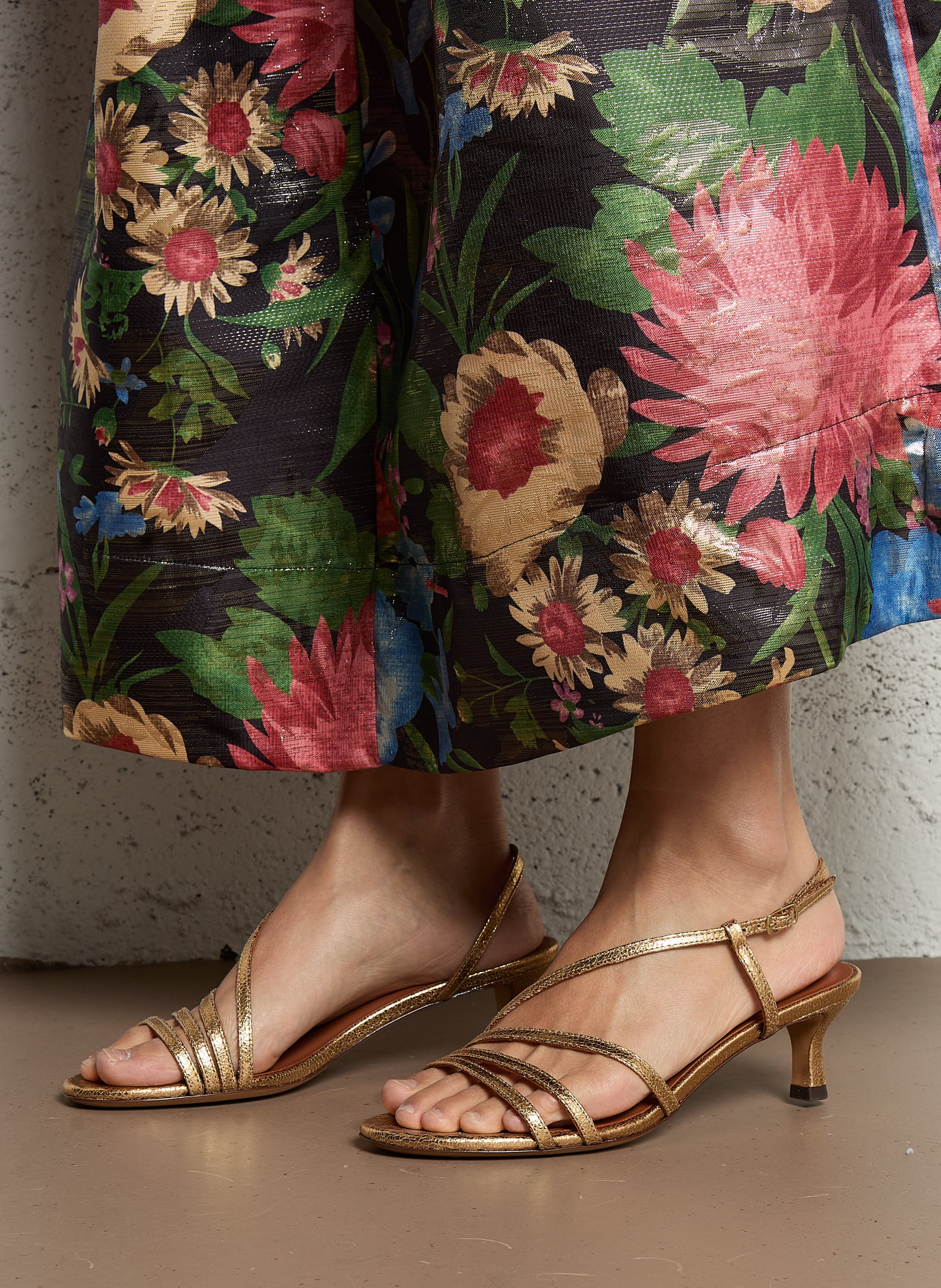 Jupe midi imprimée - Look 1