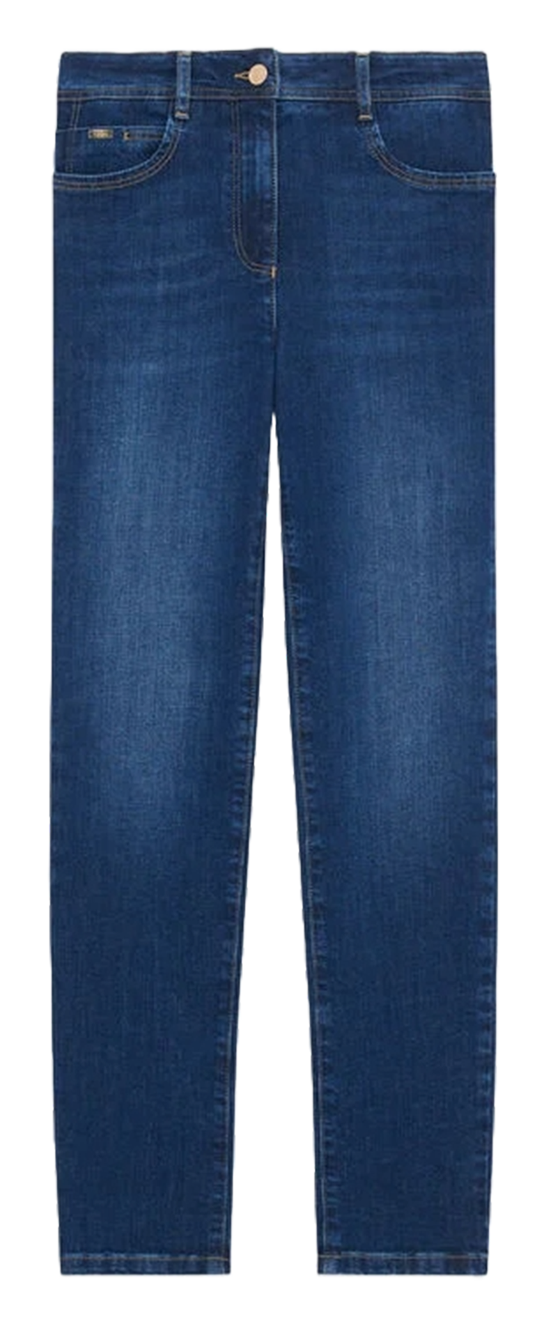 Gerade geschnittene Jeans aus Baumwoll-Mix CAROLL Blau