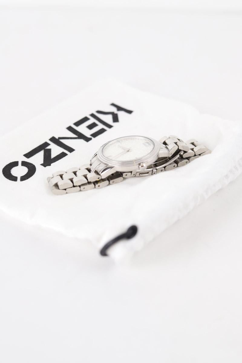 Silver watch KENZO - SECONDE MAIN Silver