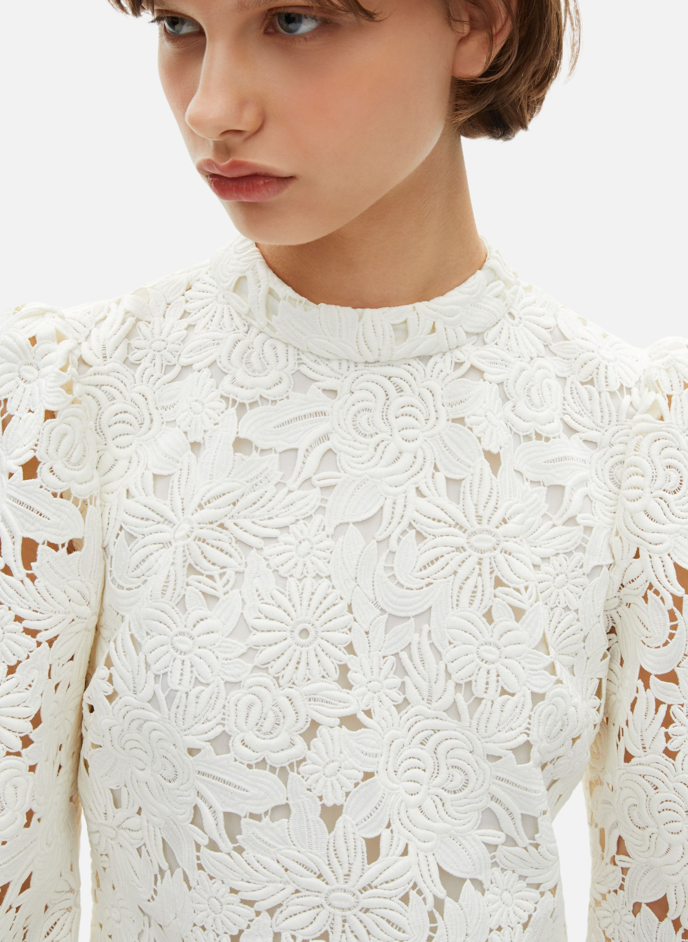 Lace dress THE KOOPLES Beige