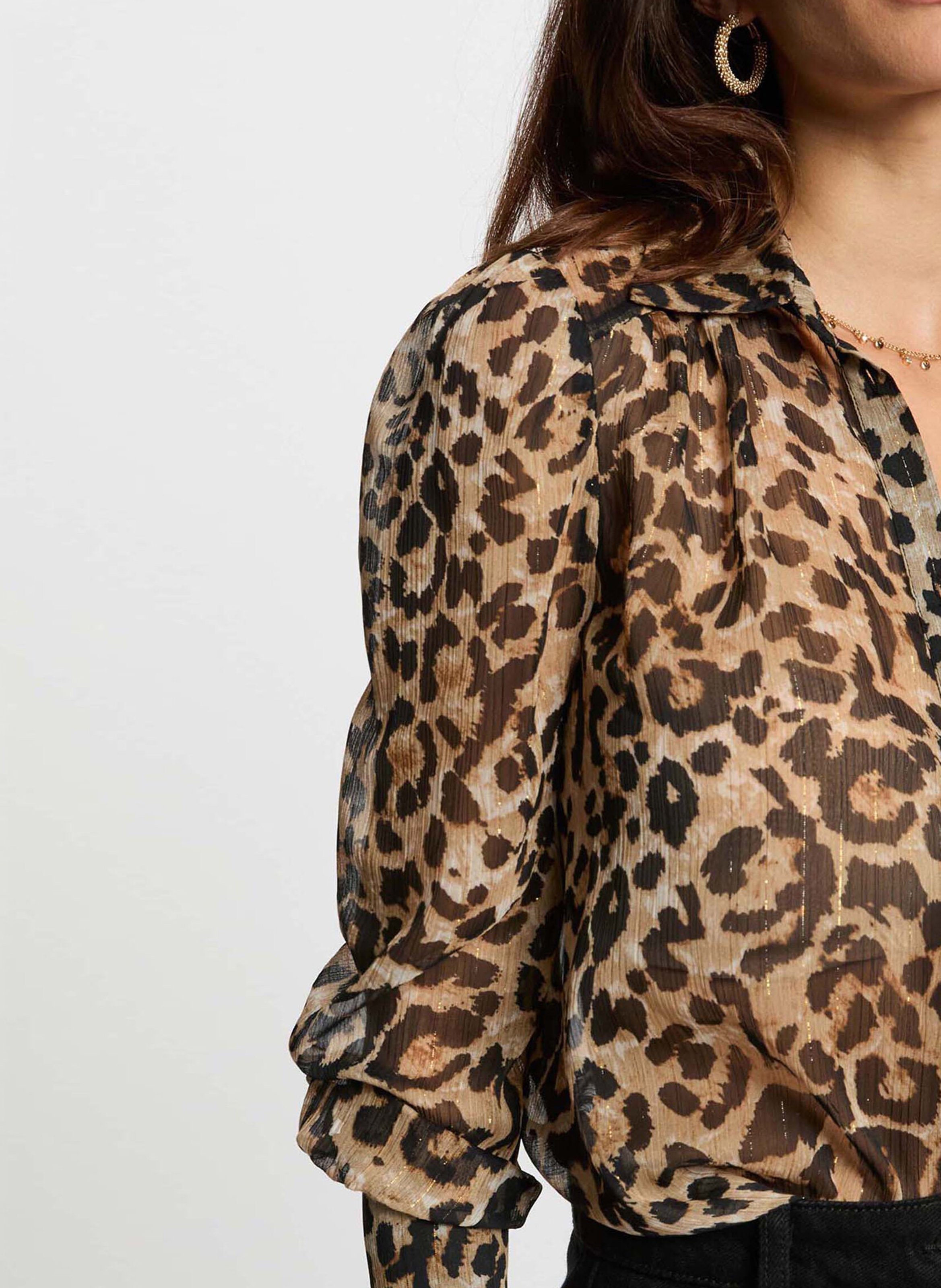 Printed straight shirt MORGAN Multicolored