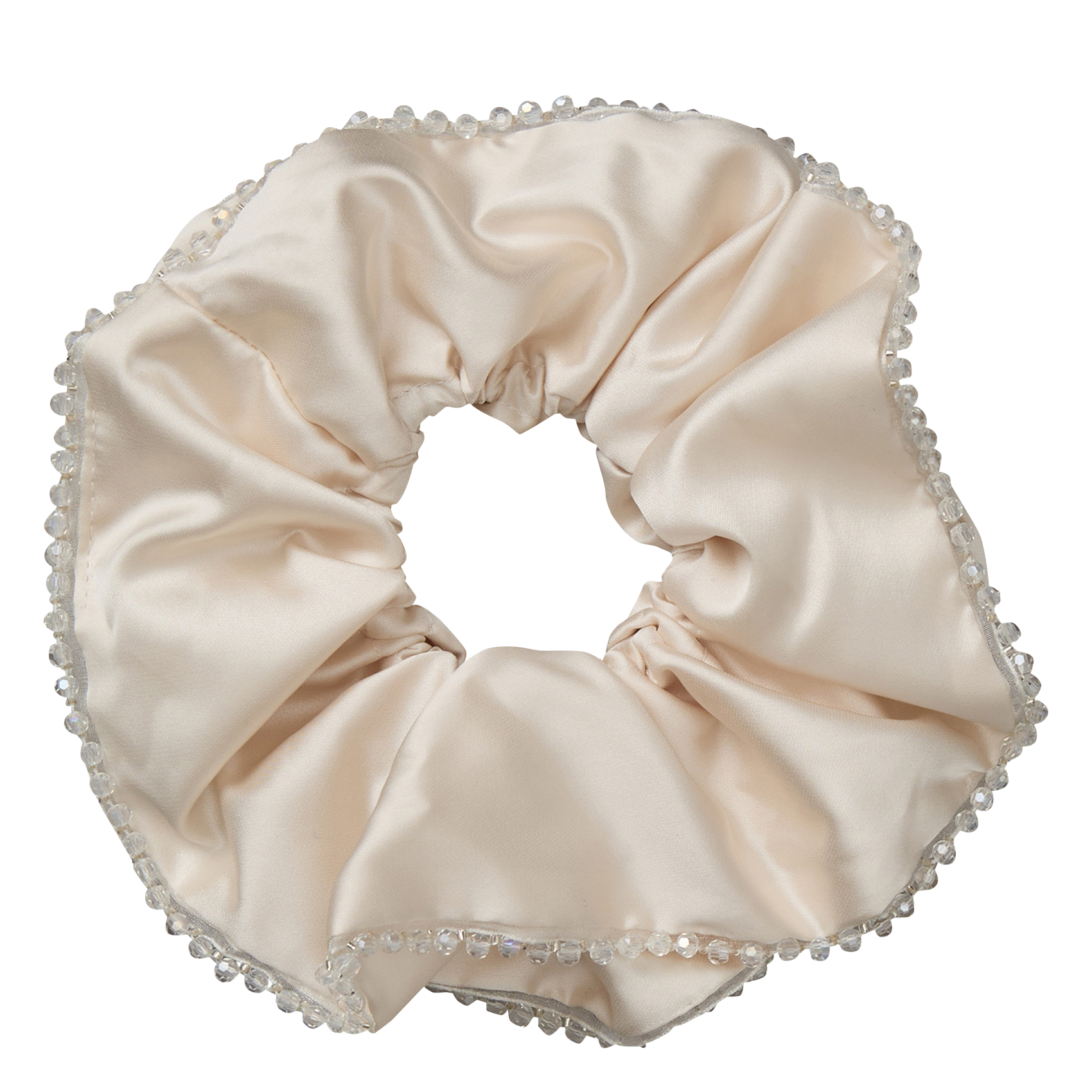 Haargummi mit Perlen BECKSONDERGAARD Weiss