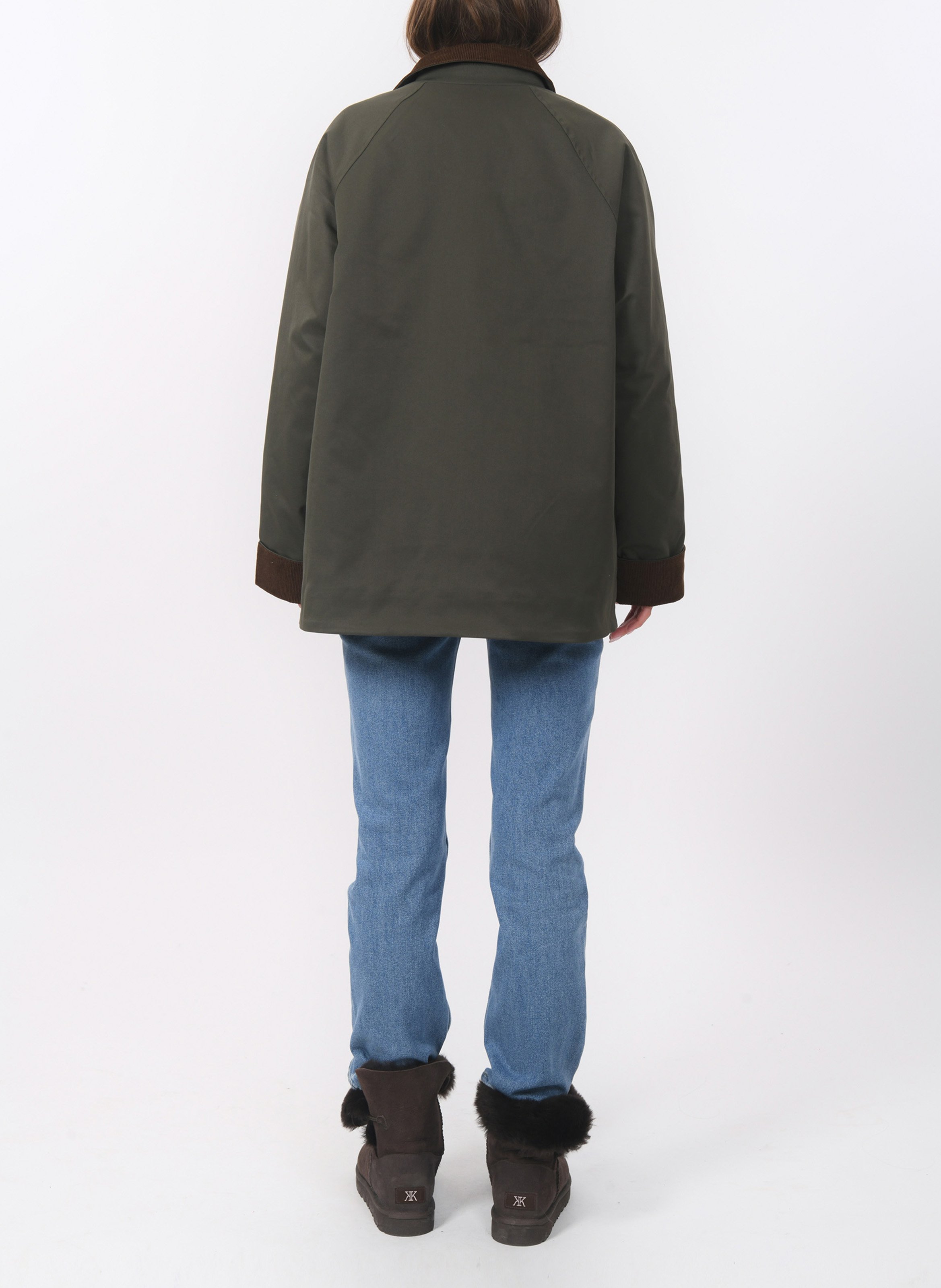 Blouson droit col classique KOOKAI Kaki