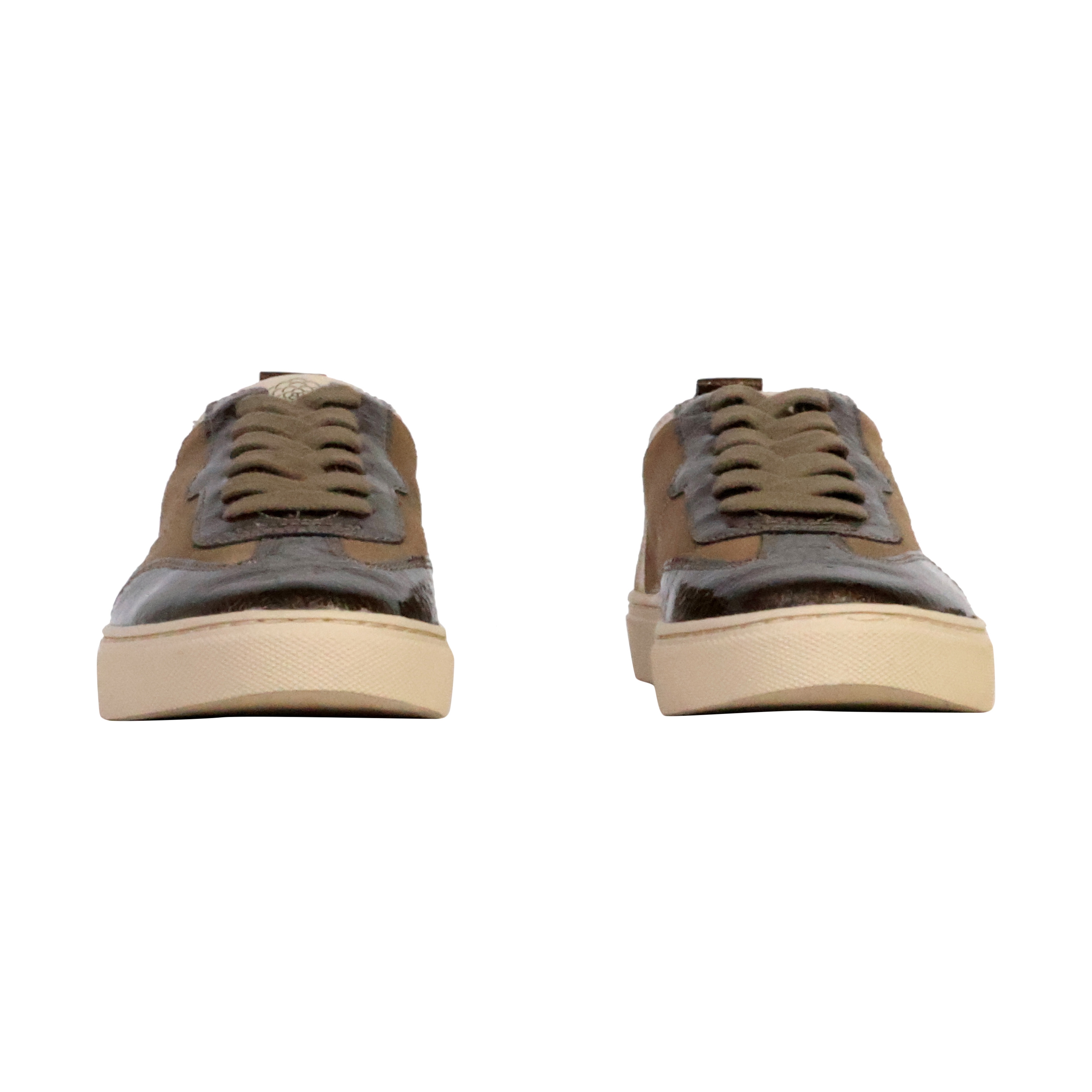 Low leather sneakers tais EMILIE KARSTON Brown