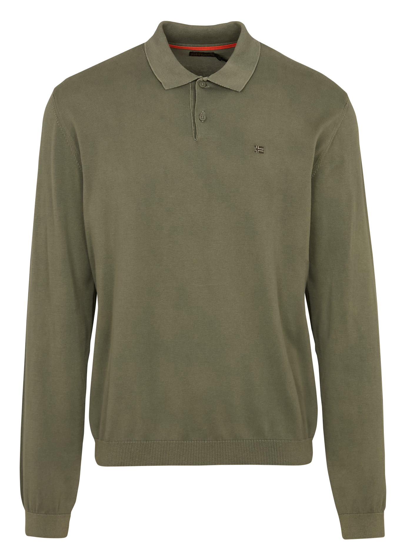 Baumwollpullover mit Polokragen NAPAPIJRI Grun