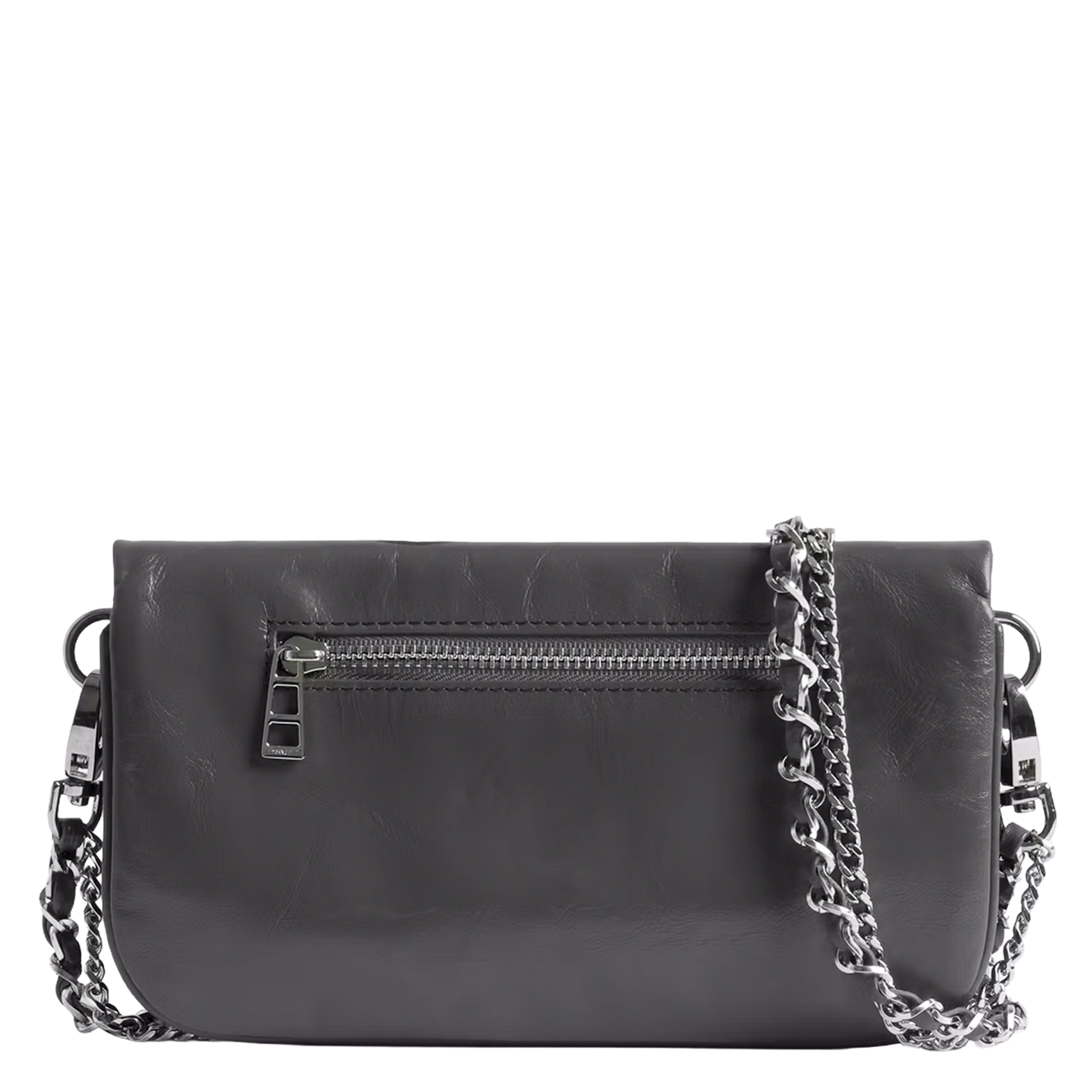 Dori leather shoulder bag ZADIG&VOLTAIRE Grey
