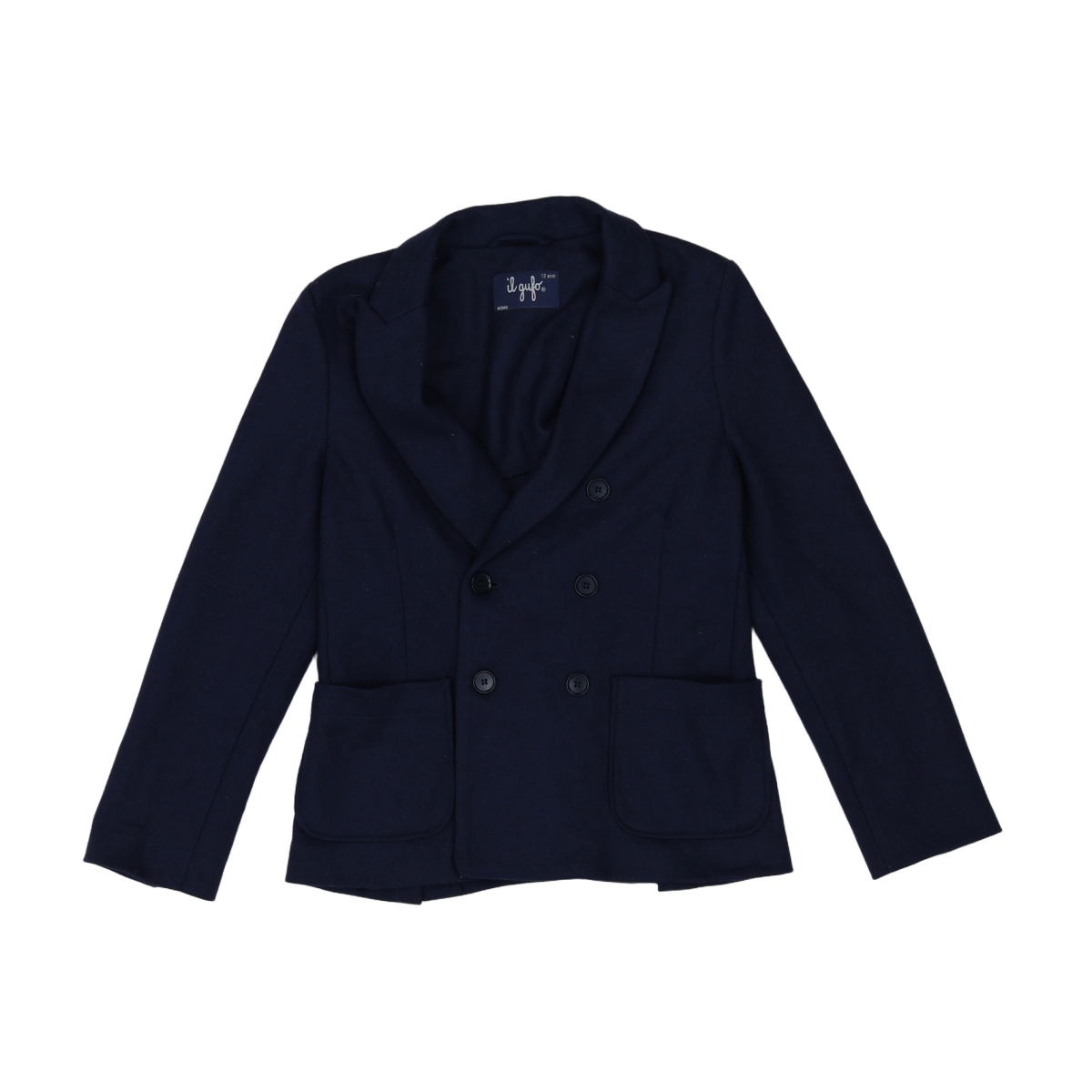 Blue child's coat - 12 years IL GUFO - Seconde main Blue