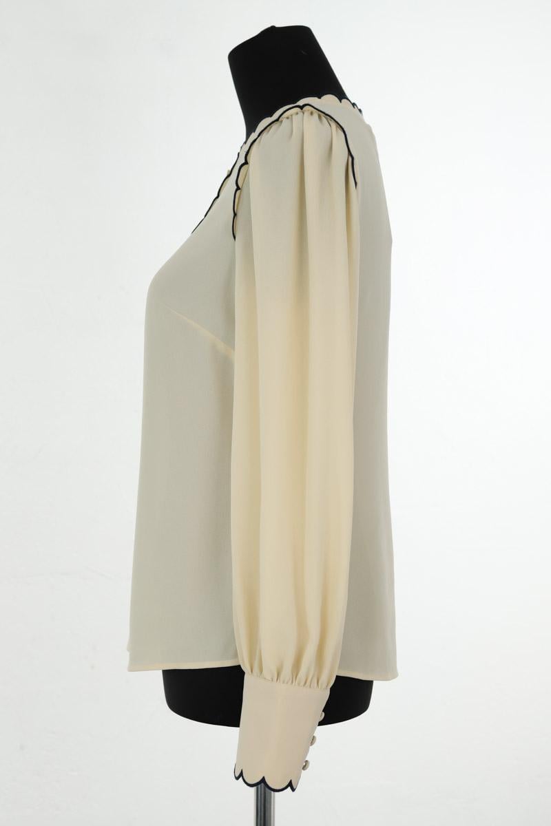 Blouse LK BENNETT - Seconde Main Beige