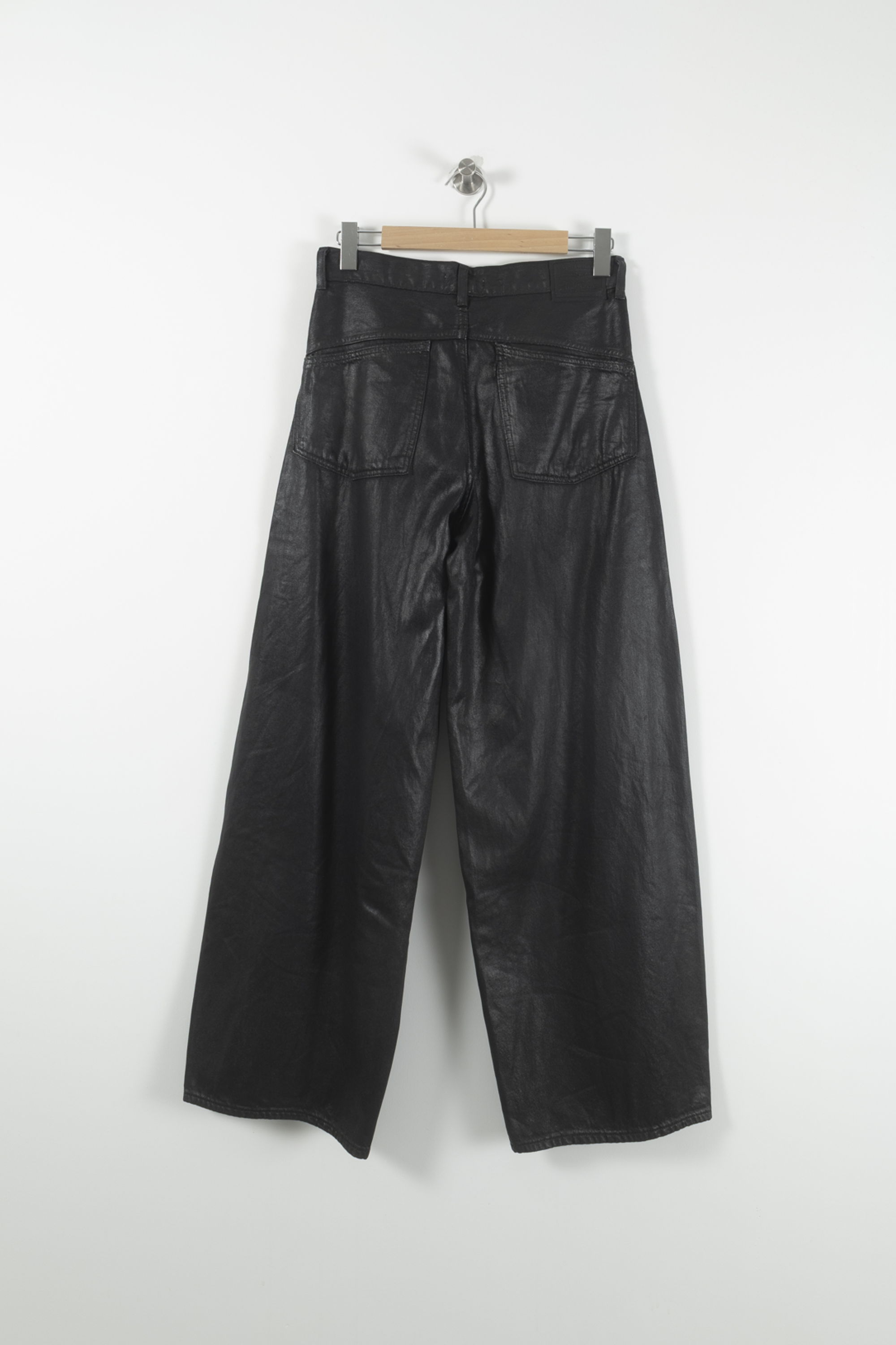 Cropped slim jeans with studs LEVI'S - Seconde main Black