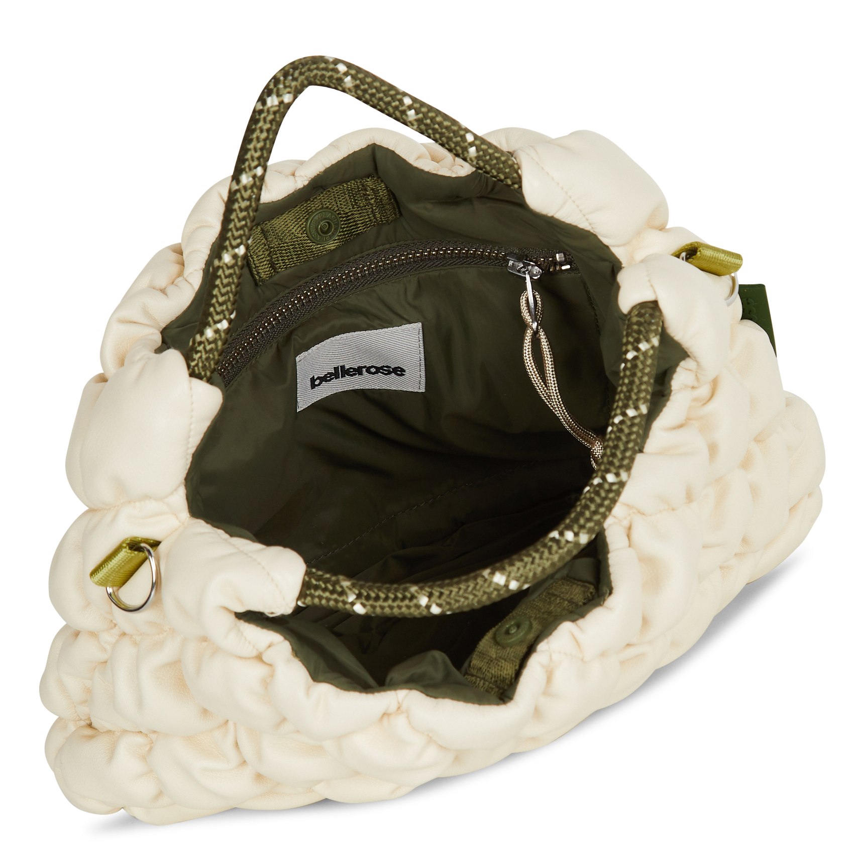 Quilted handbag BELLEROSE Beige