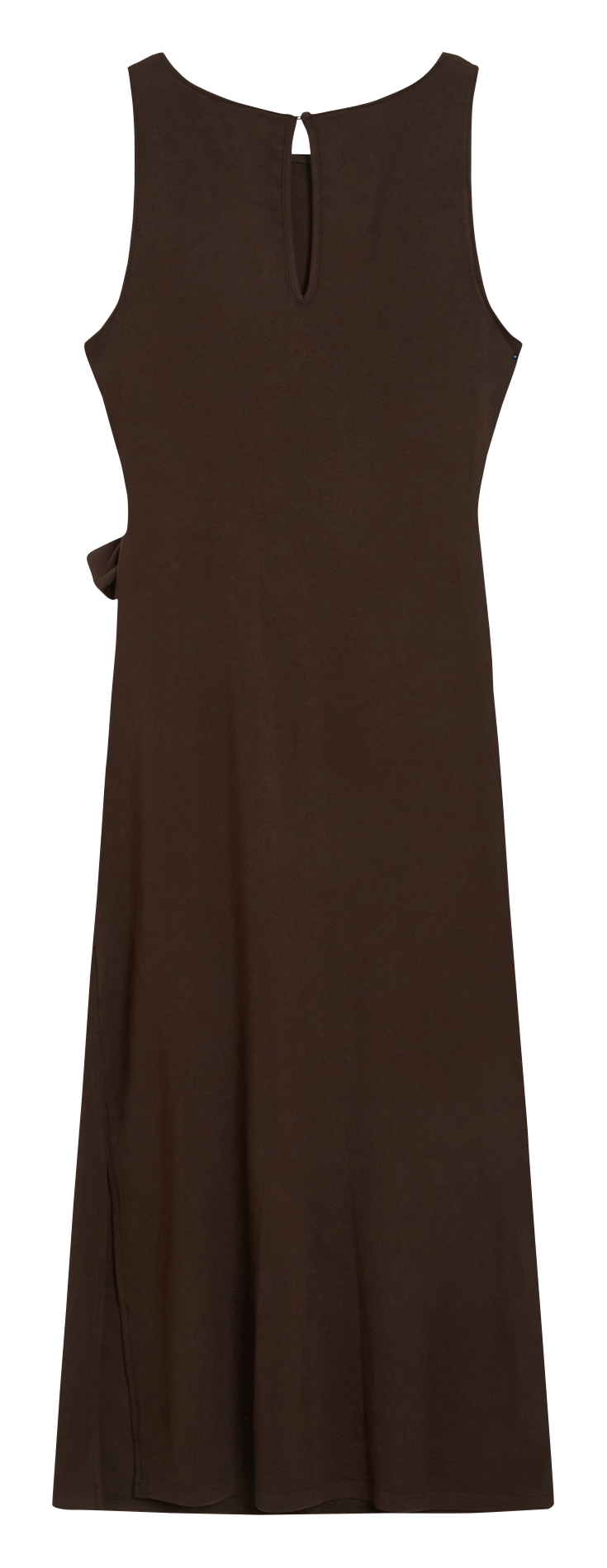 Robe midi col rond  GRACE ET MILA Marron