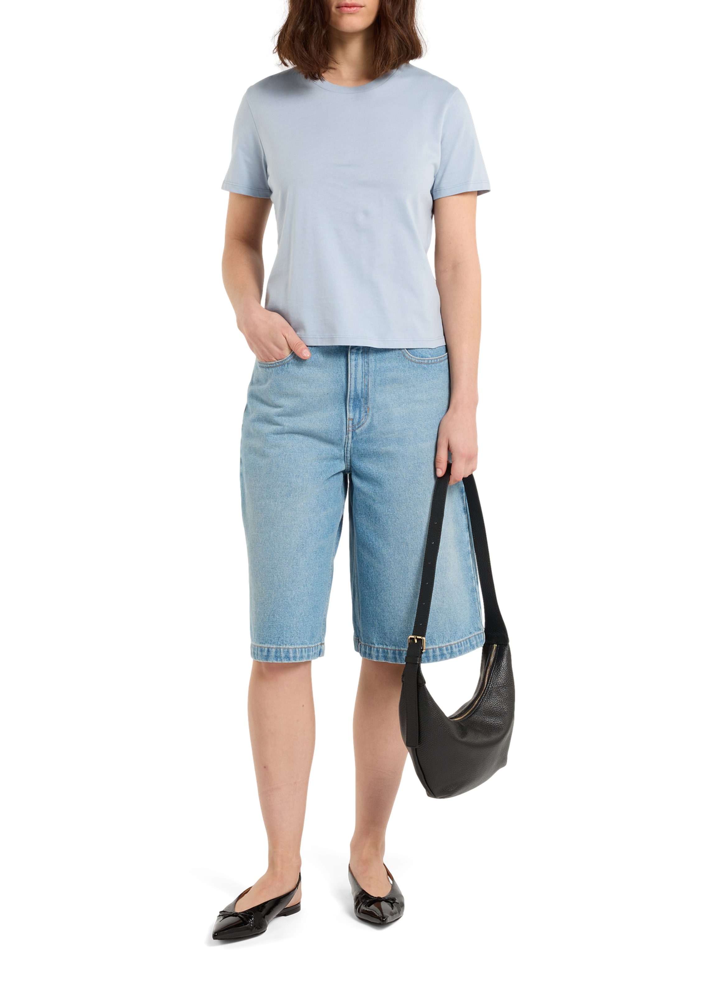 Sac à main en cuir grainé SAISON 1865 Black