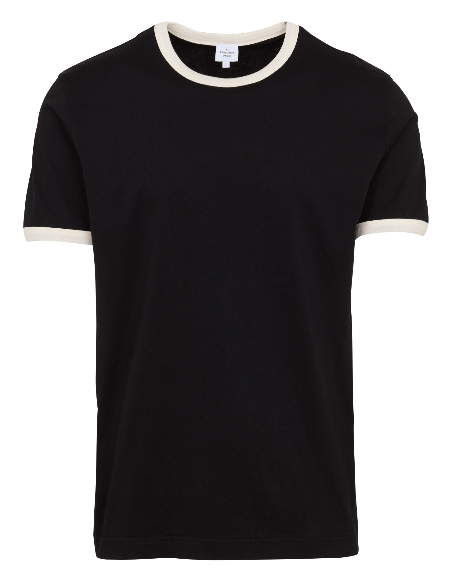 Straight cotton T-shirt AU PRINTEMPS PARIS Multicolored