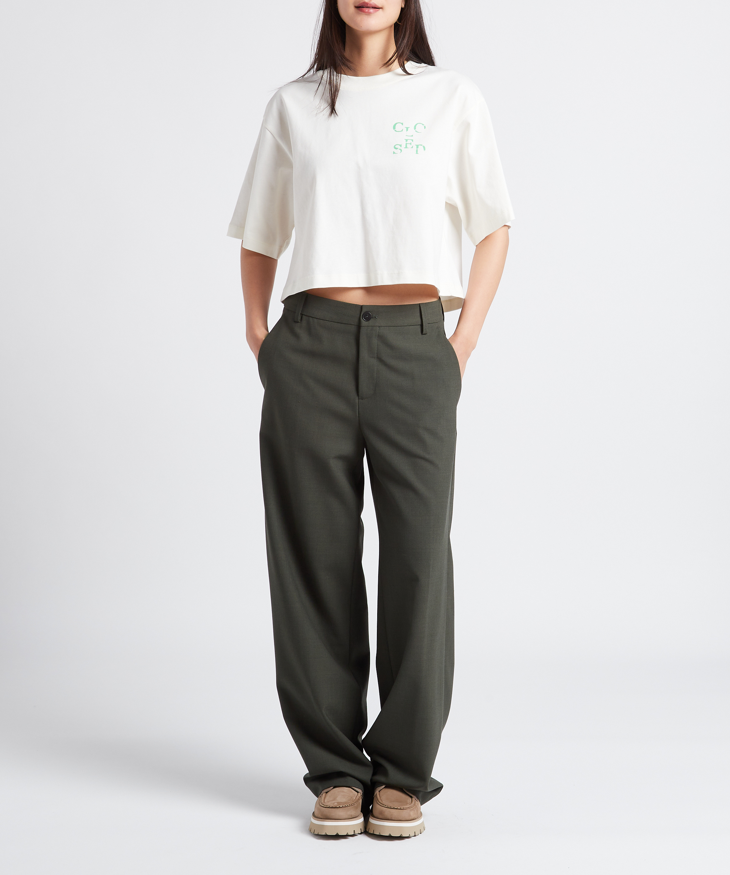 Leder-Derbys PAUL SMITH Braun