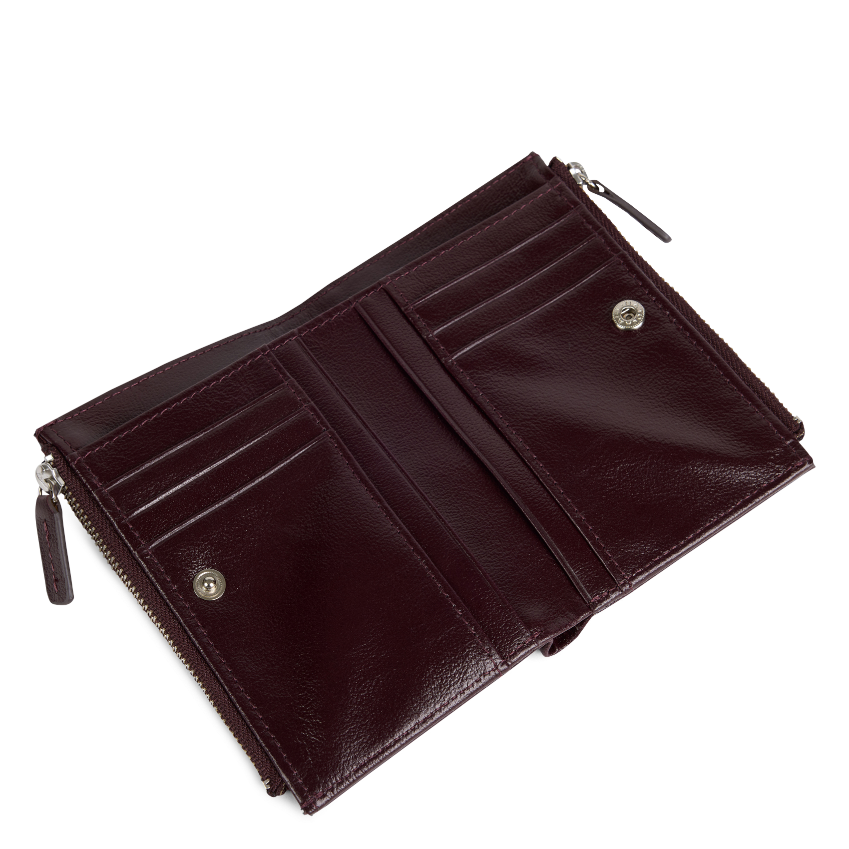 Portefeuille en cuir NAT & NIN Violet