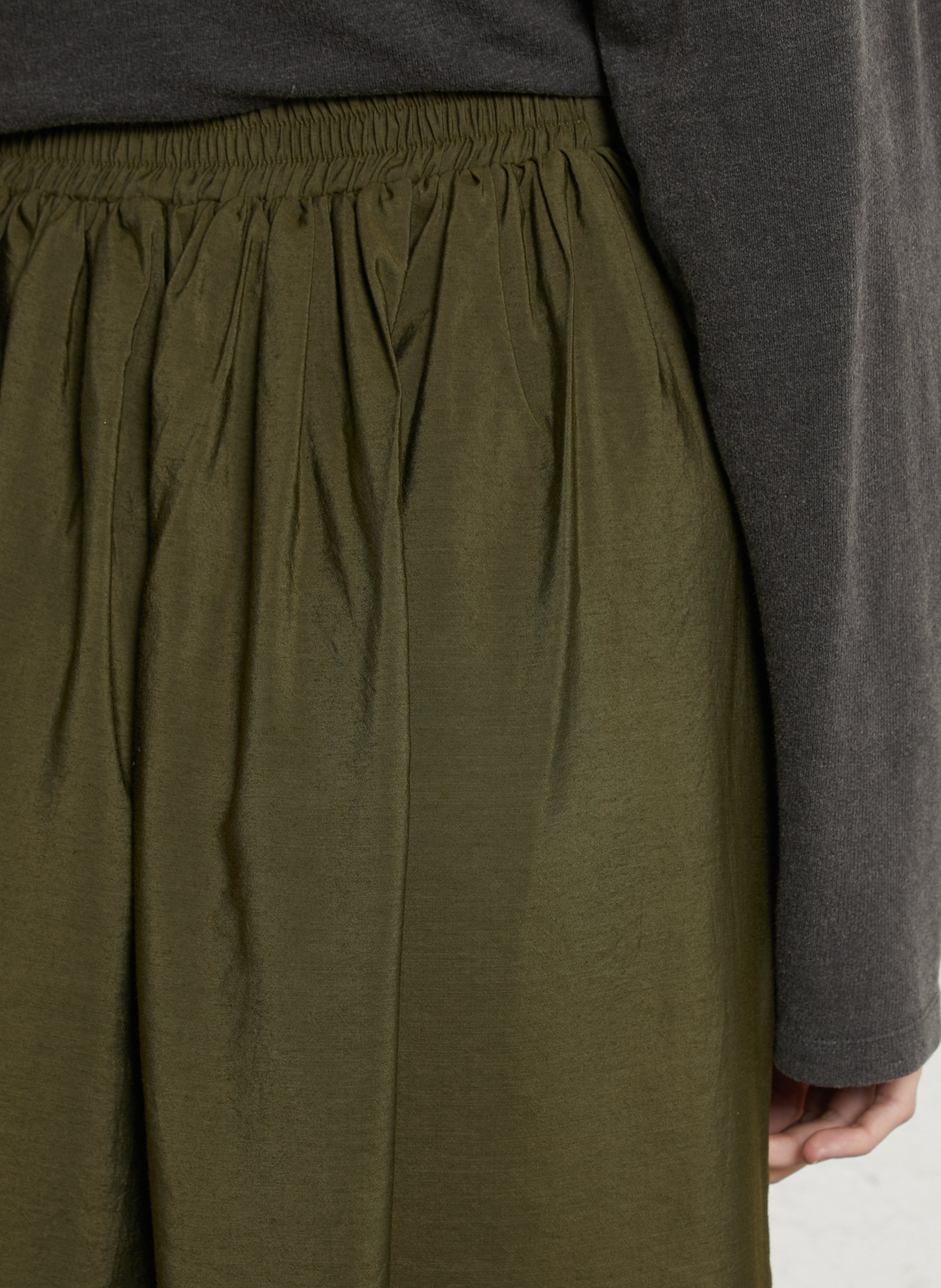 Midi skirt TINSELS Khaki
