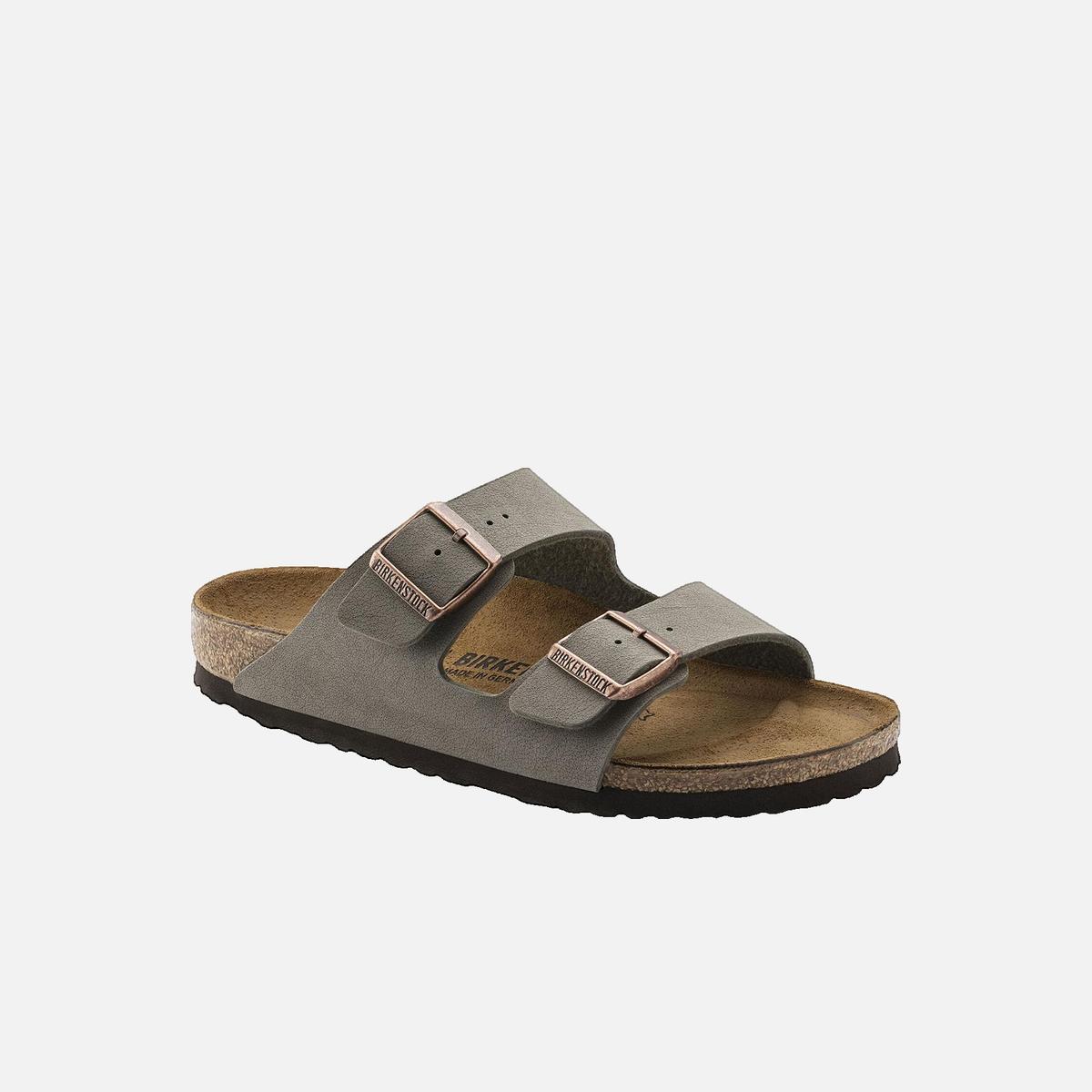 Arizona flat sandals BIRKENSTOCK Grey