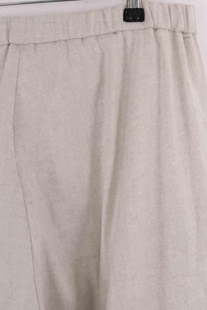 Wide-leg pants MAX MARA - Seconde Main Beige