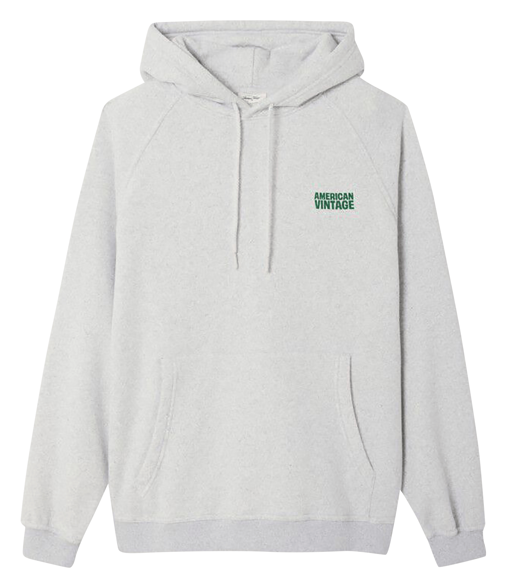 Oversize-Kapuzensweatshirt AMERICAN VINTAGE Grau