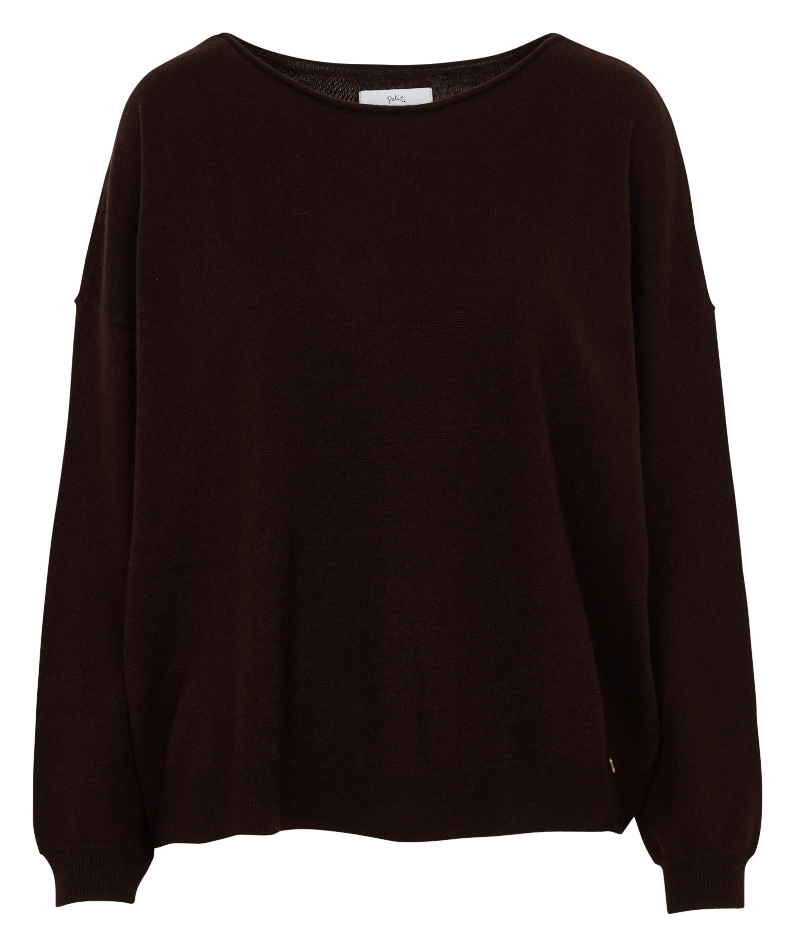 Oversized wool sweater DES PETITS HAUTS Brown