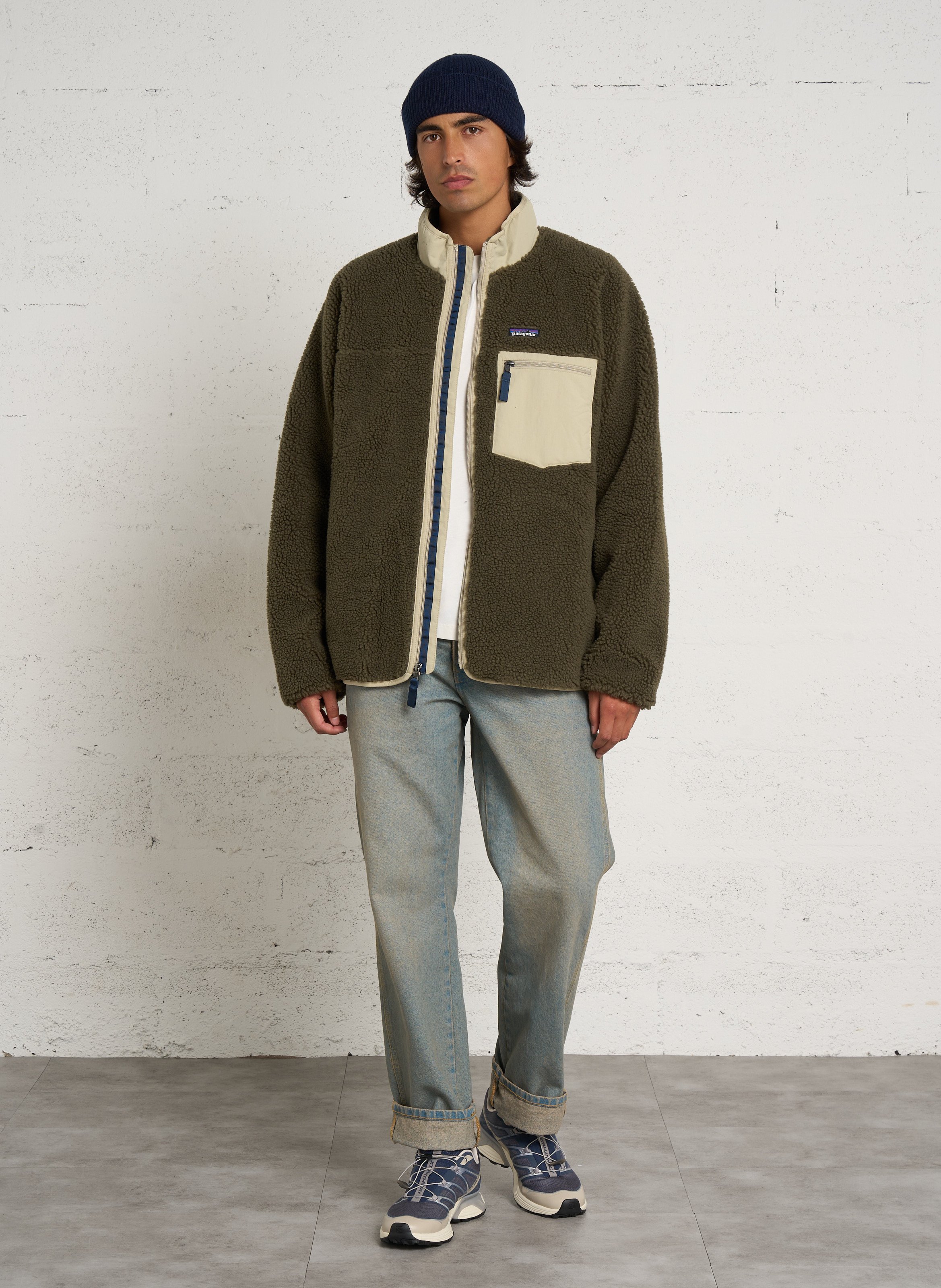 Sherpa-Jacke mit Stehkragen PATAGONIA Grun