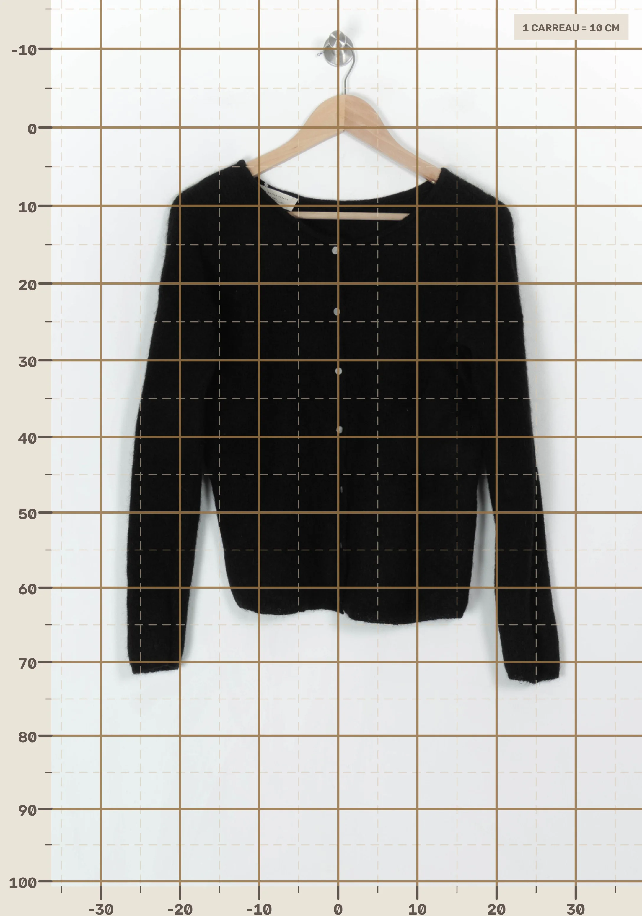 Cardigan SEZANE - Seconde main Black