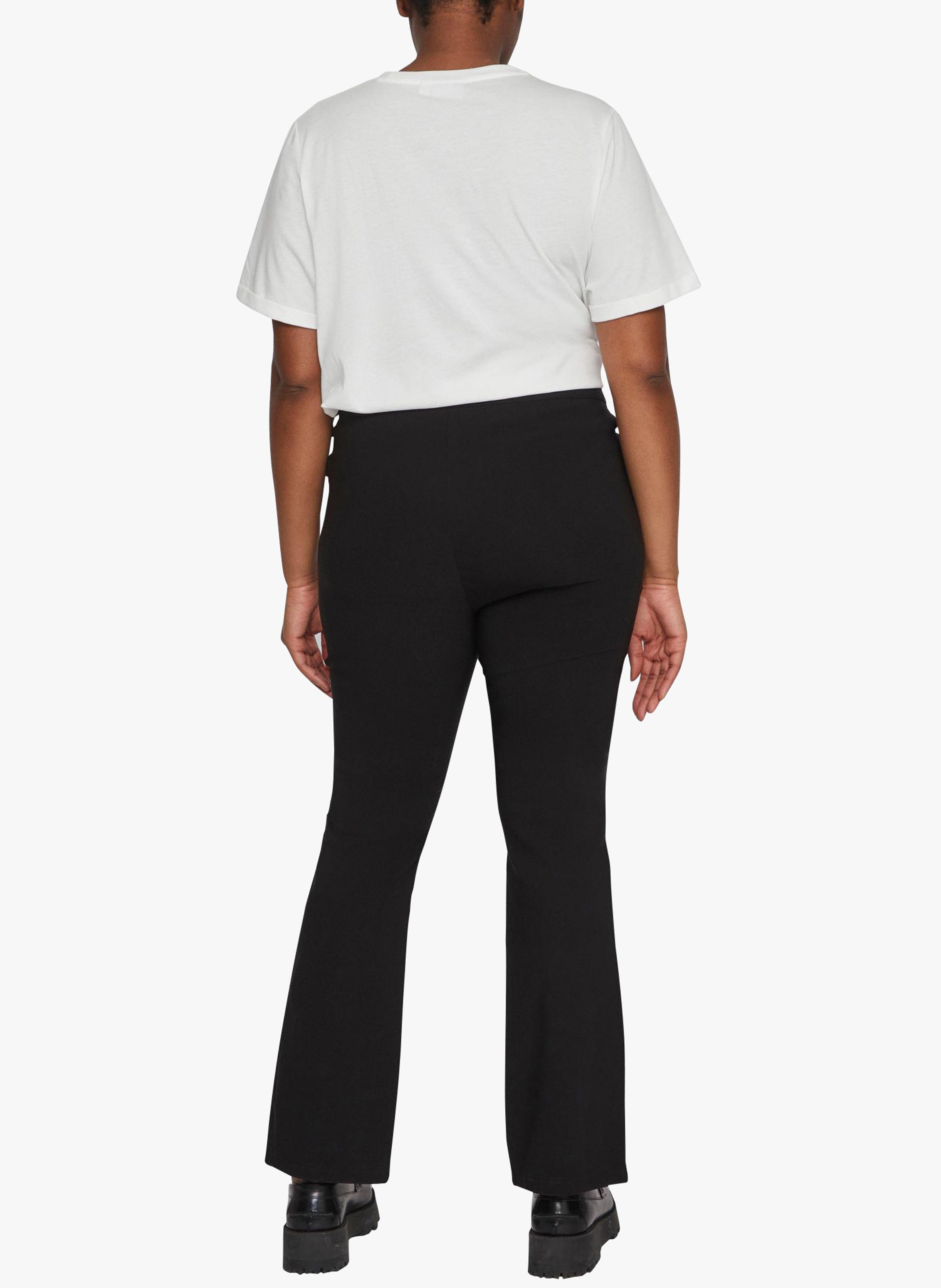 Pantalon bootcut stretch EVOKED Noir