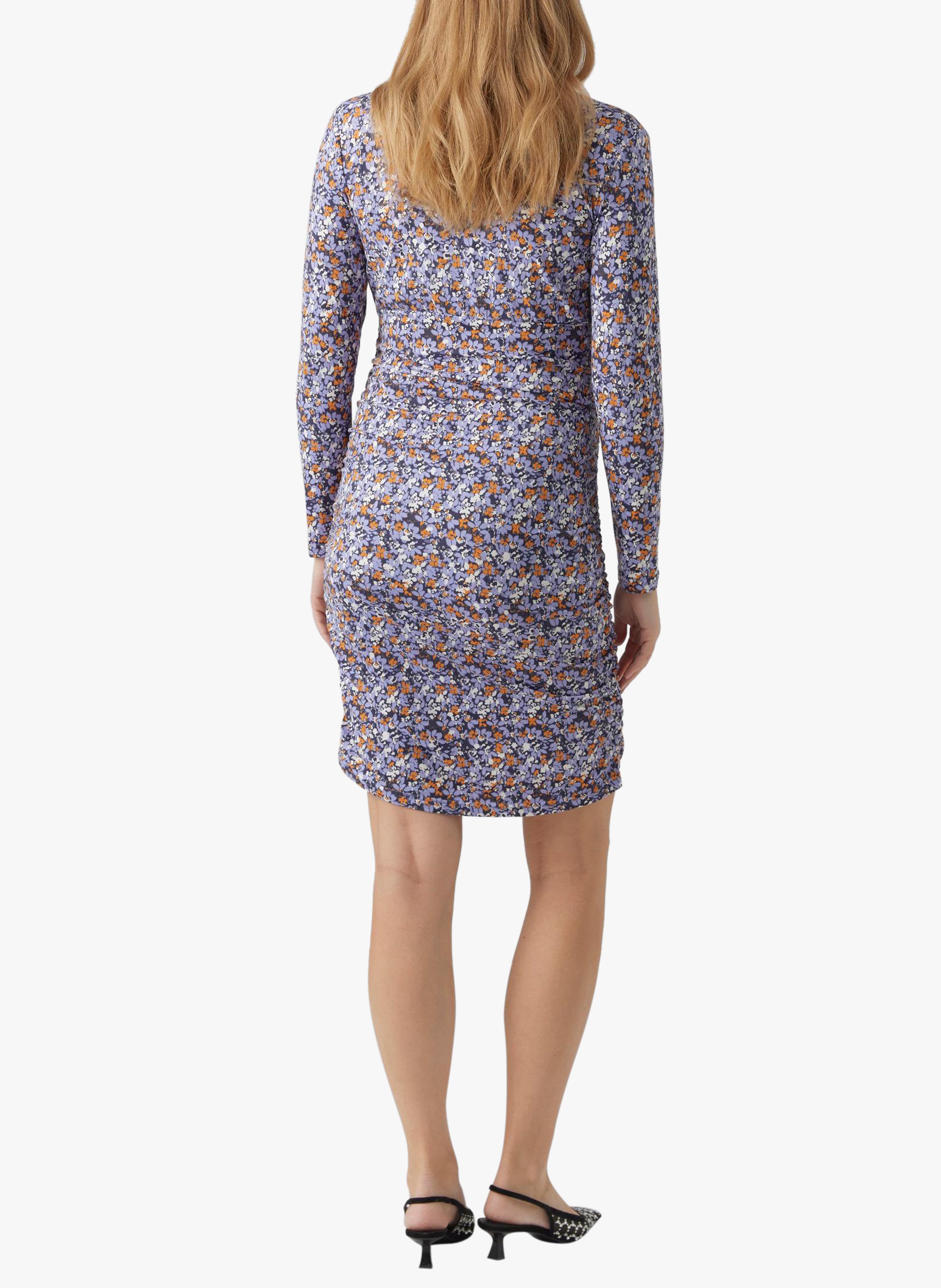 Robe de grossesse à manches longues MAMALICIOUS Noir