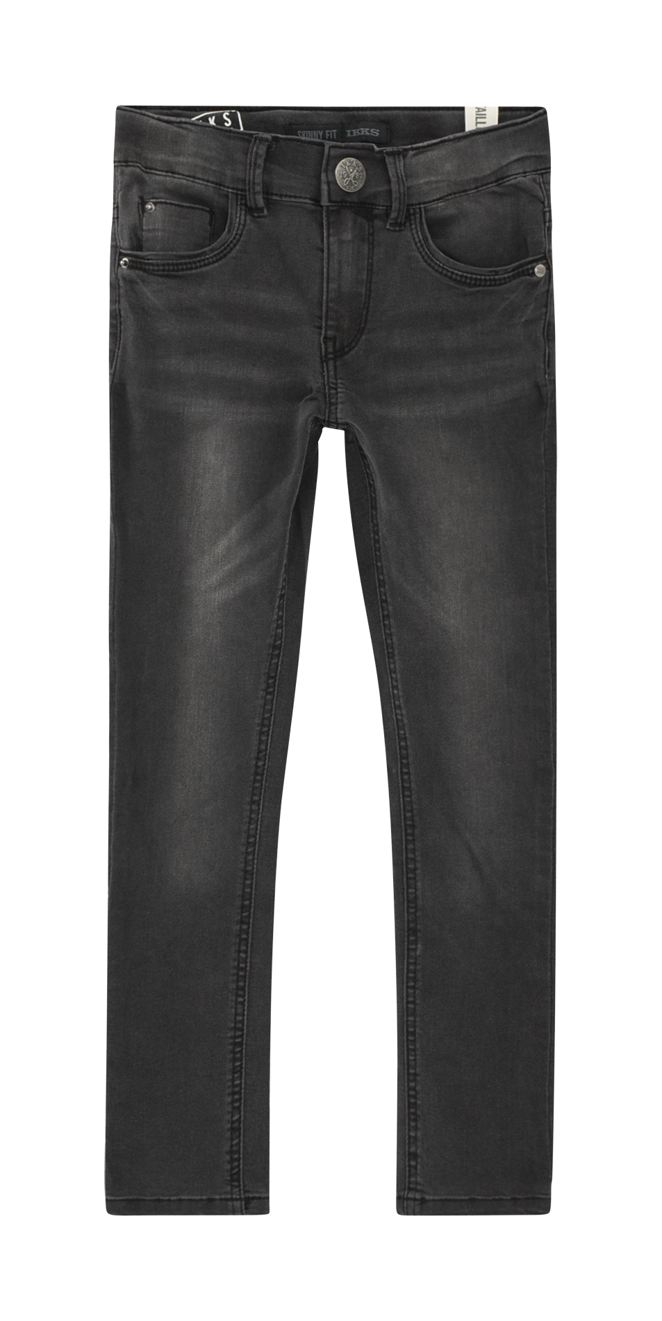 Skinny cotton-blend jeans IKKS JUNIOR Black