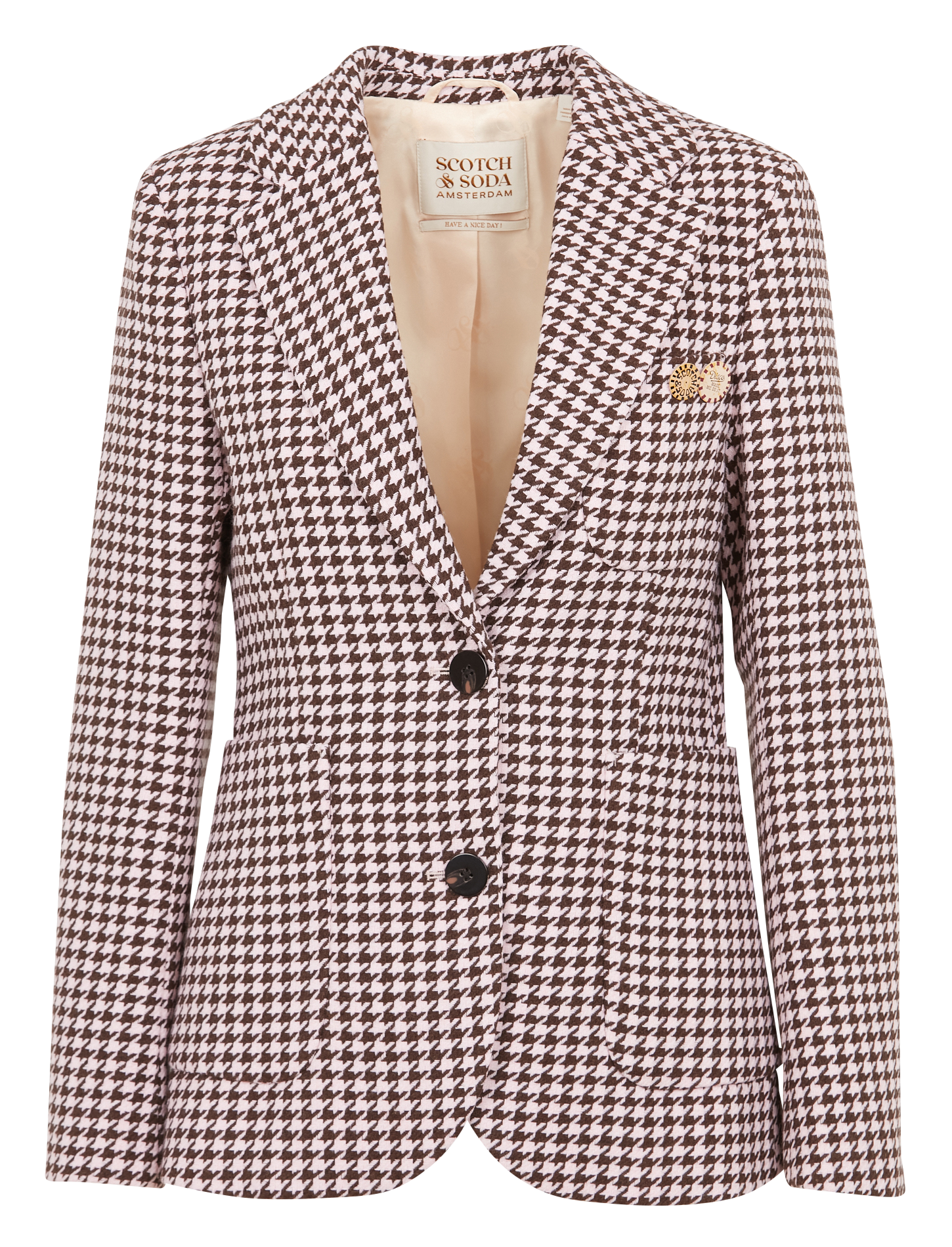 Giacca da tailleur sciancrata SCOTCH AND SODA Rosa