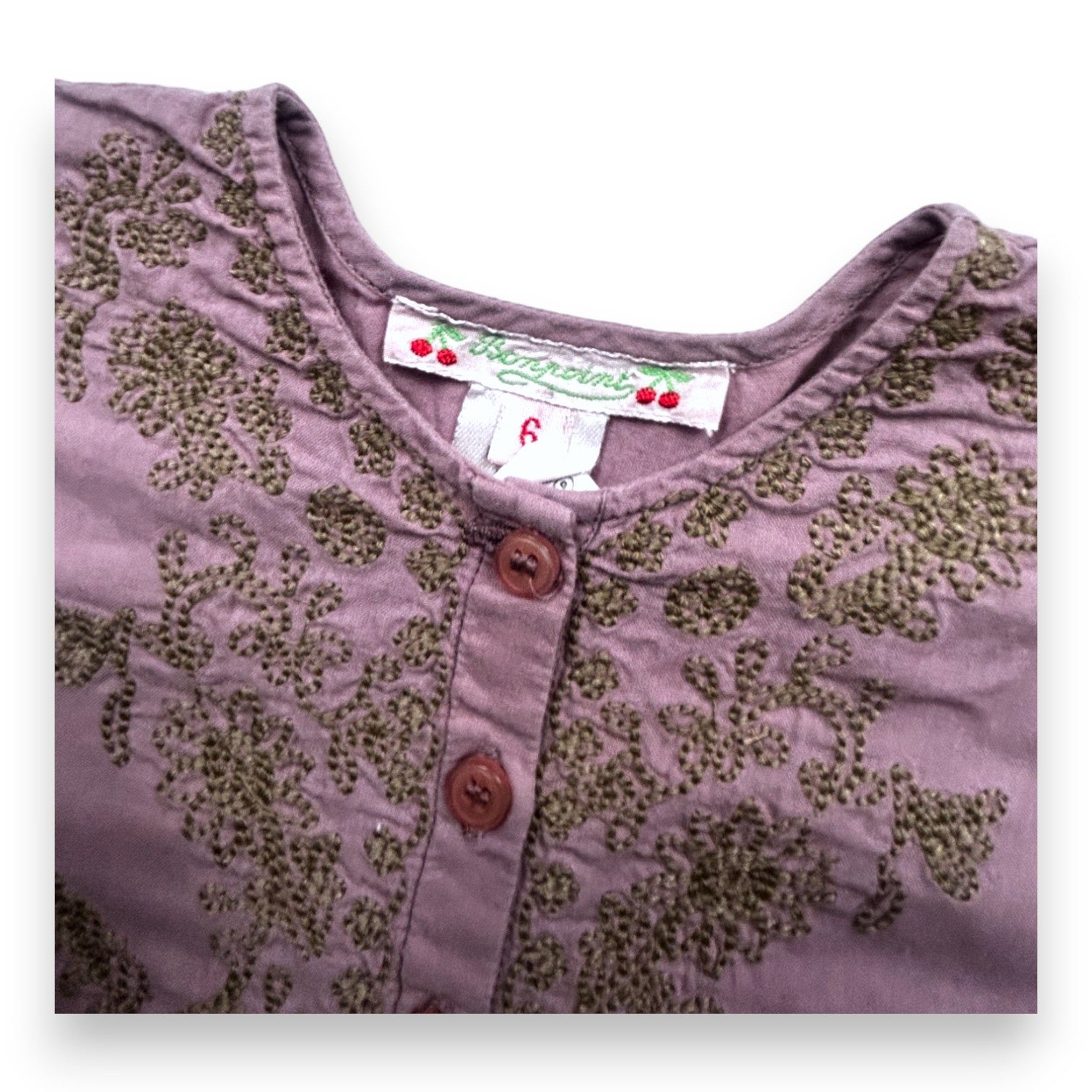 Pink Baby Blouse - 6 months BONPOINT - Seconde Main Pink