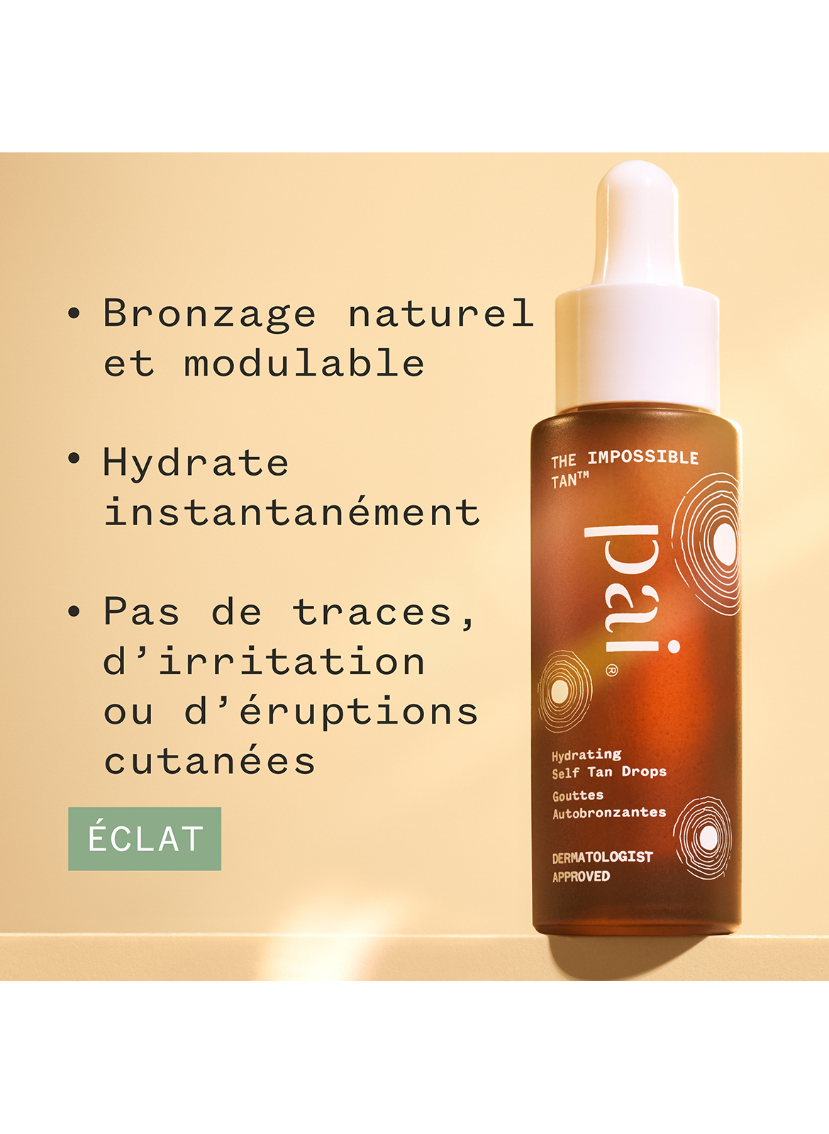 The Impossible Tan™ - Gouttes Autobronzantes Hydratantes PAI SKINCARE No color