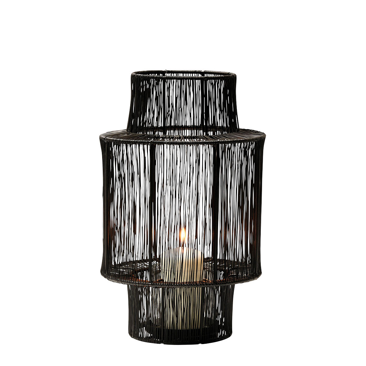 Lantern BLANC D'IVOIRE Black