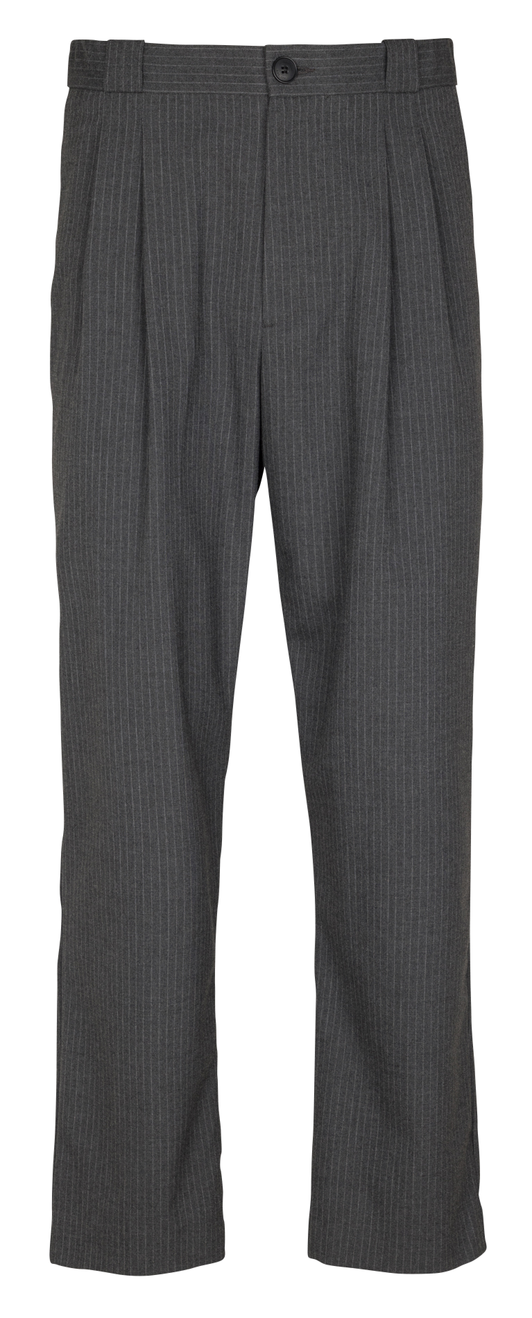 Gestreepte kostuumbroek IKKS Grijs