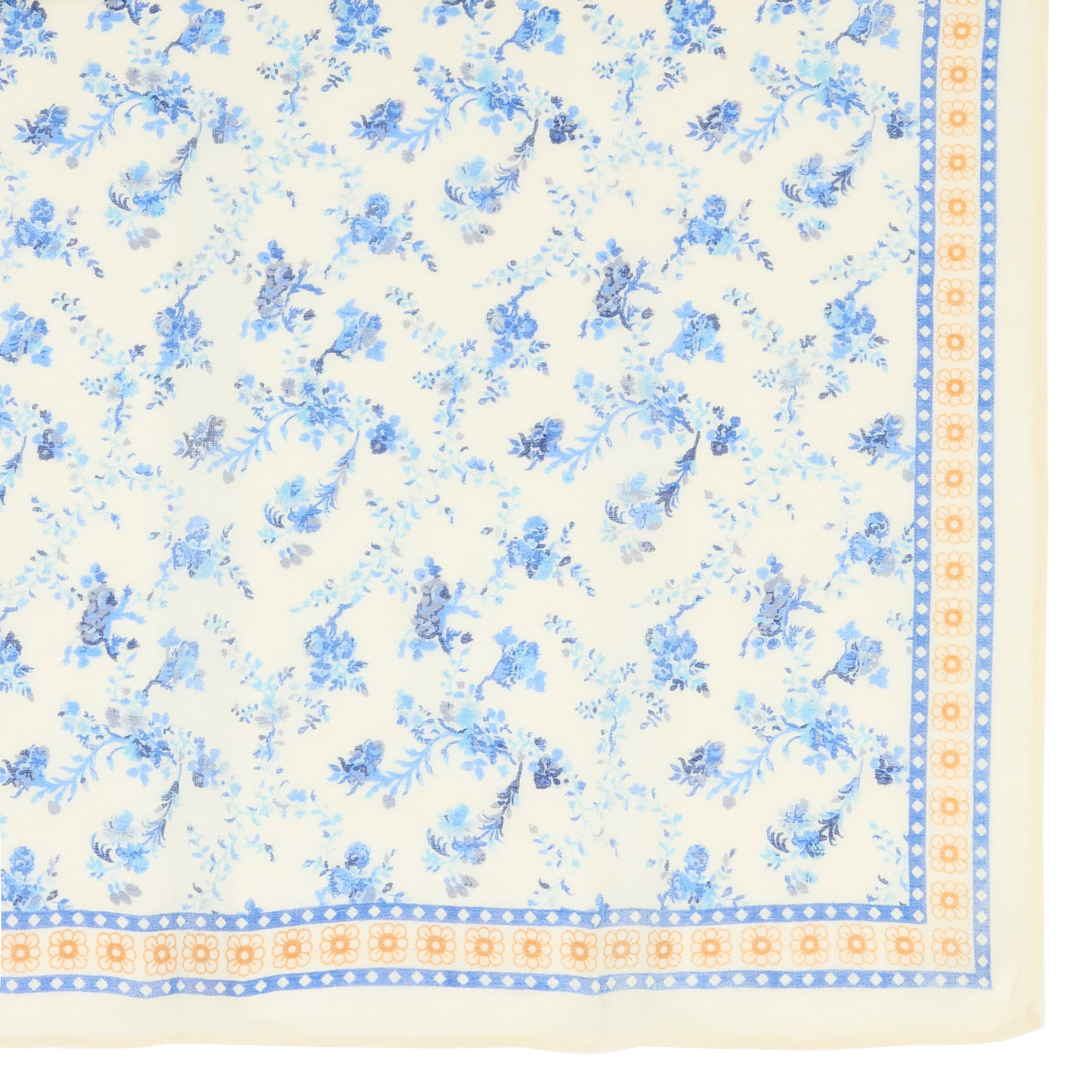 Tuch aus Wolle EMILE ET IDA Blau