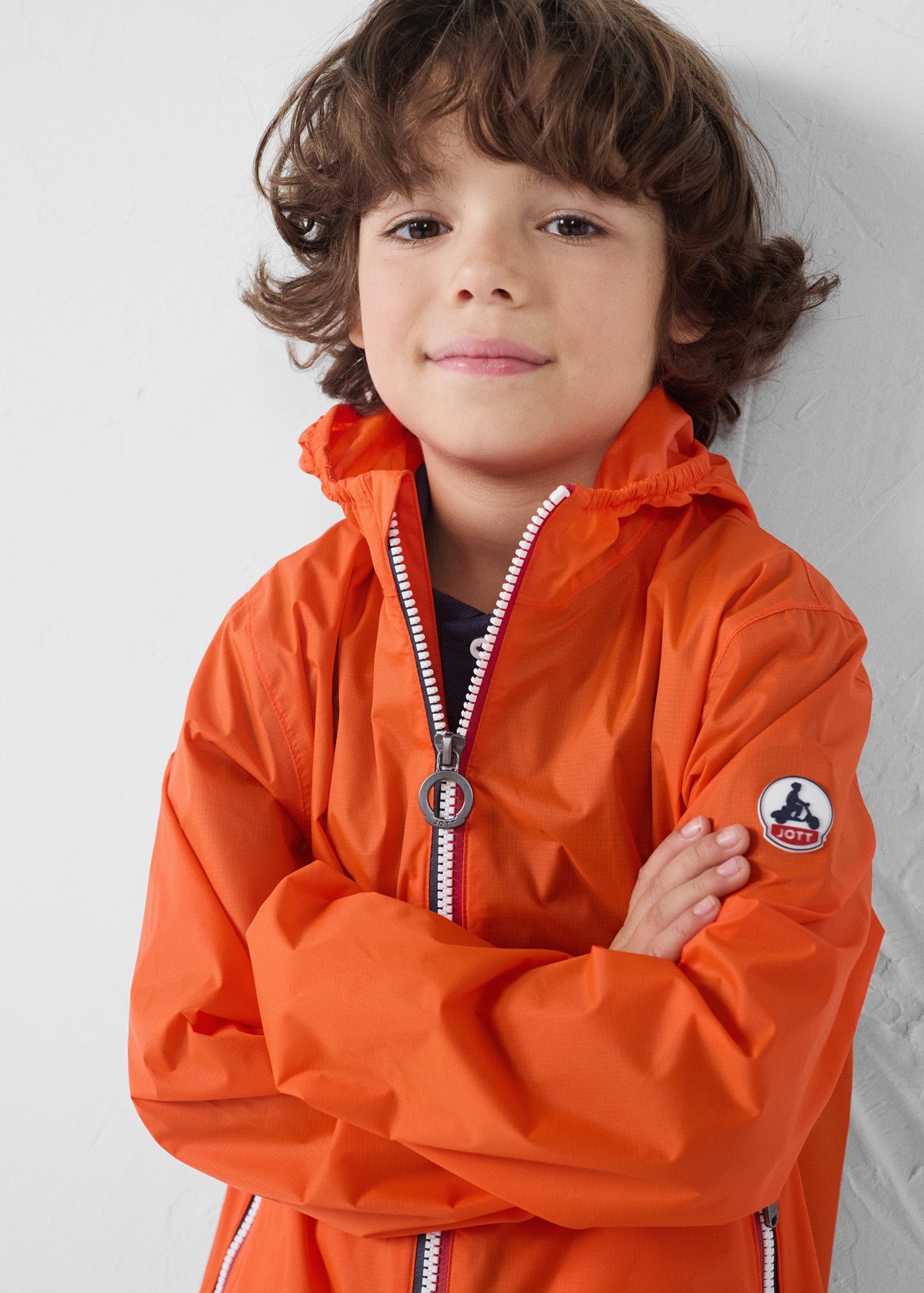 Packable kids raincoat Corrie JOTT Red