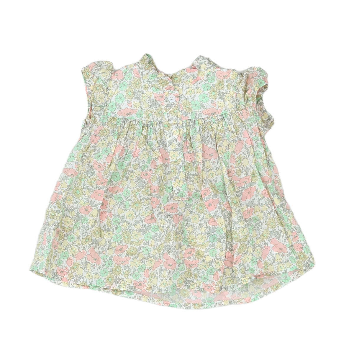 Green baby blouse - 18 months BONTON - Seconde Main Green