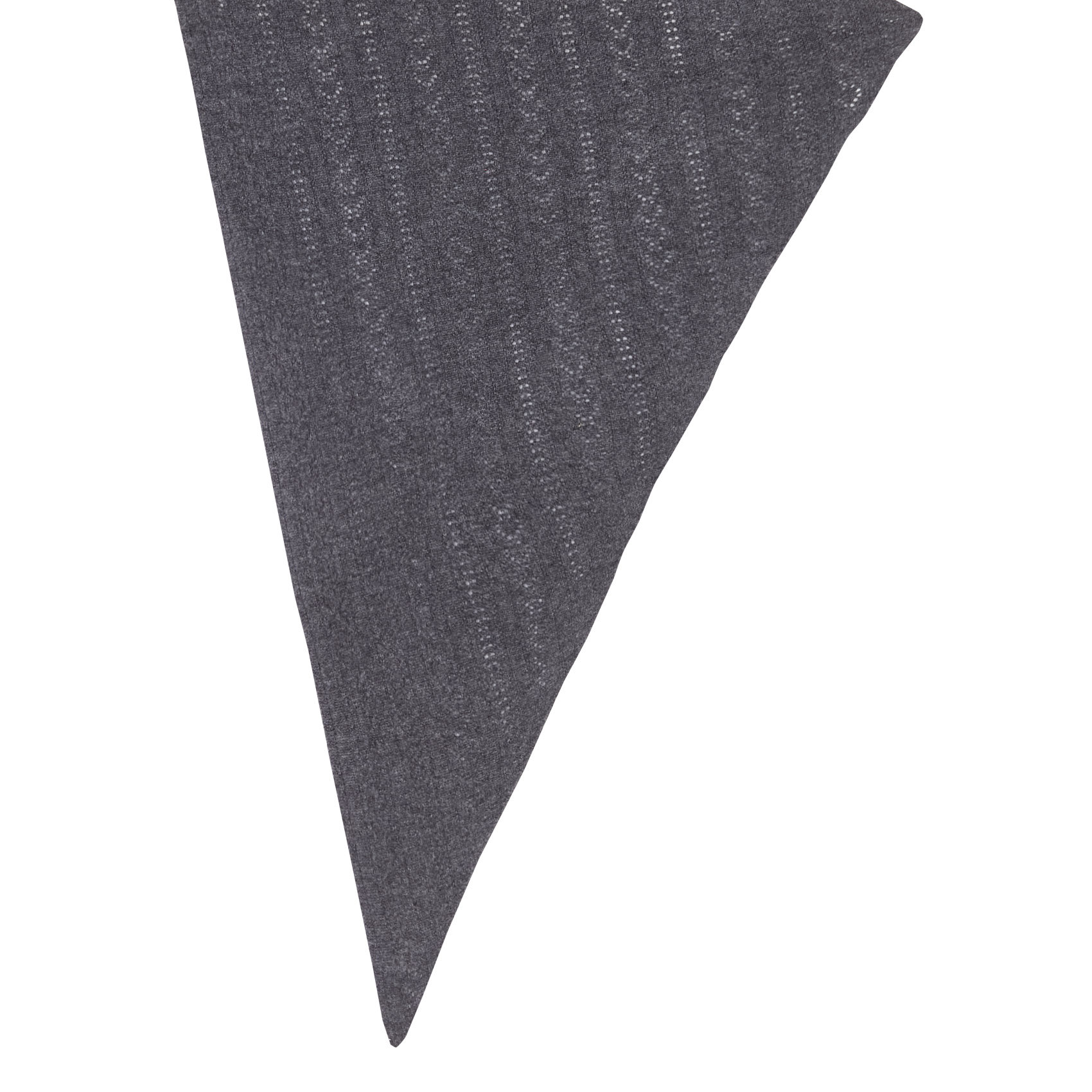 Alaska - Einfarbiger Schal aus Wolle PETITE MENDIGOTE Grau