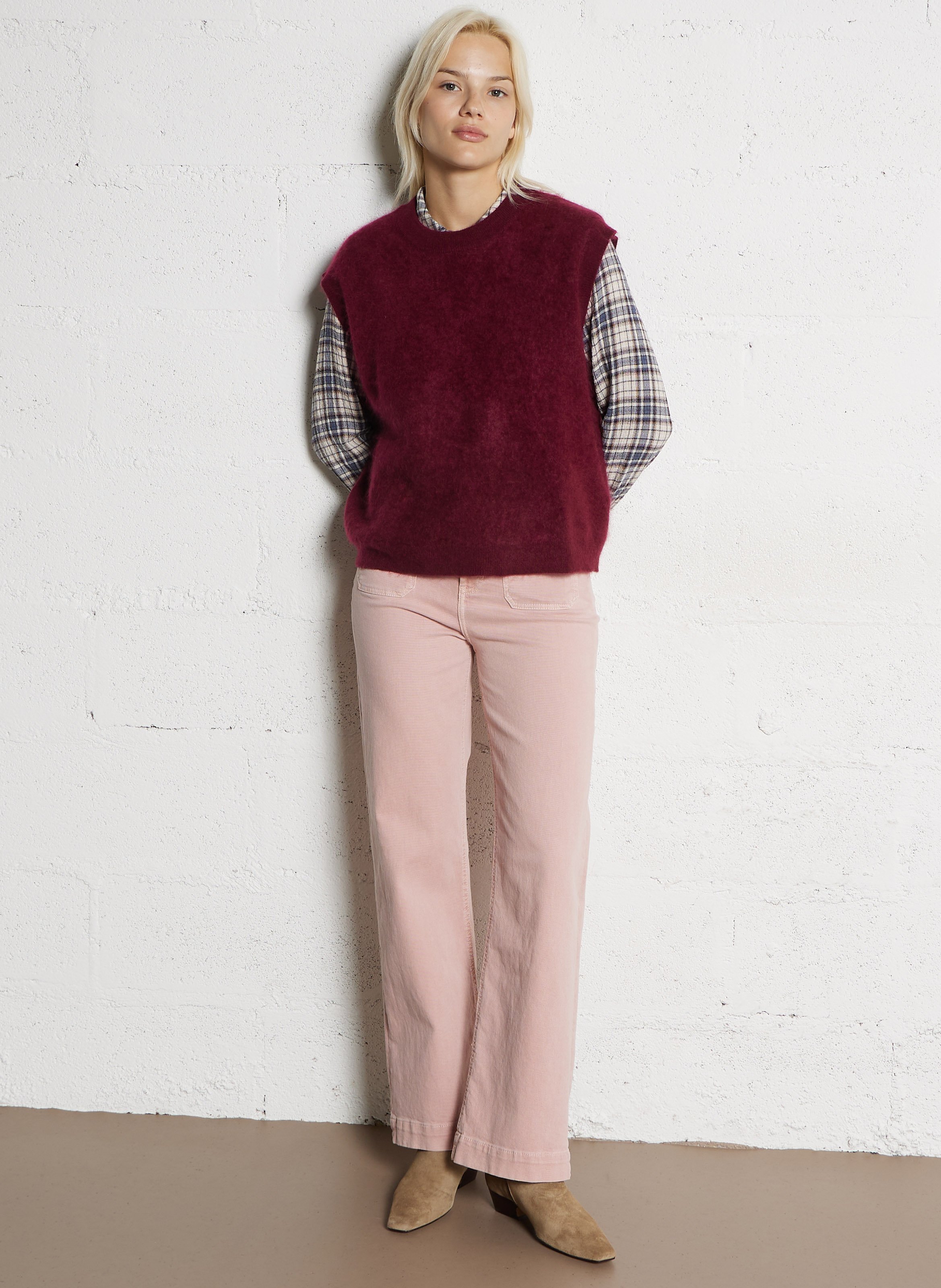 Bianca leather ankle boots TORAL Brown