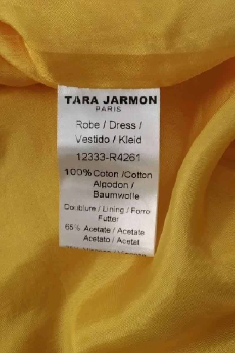 Dress TARA JARMON - Seconde Main Yellow