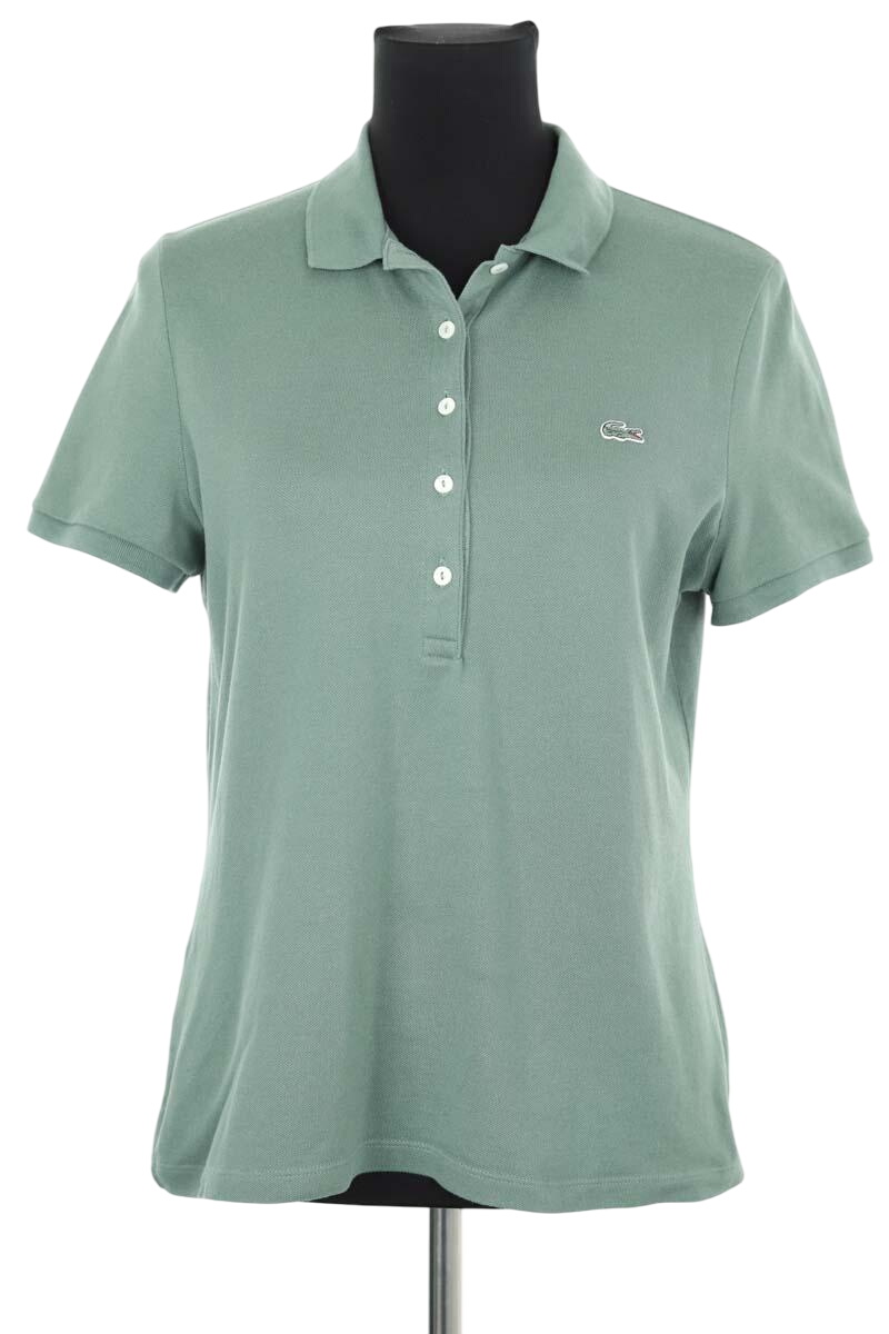 Polo LACOSTE - SECONDE MAIN Vert