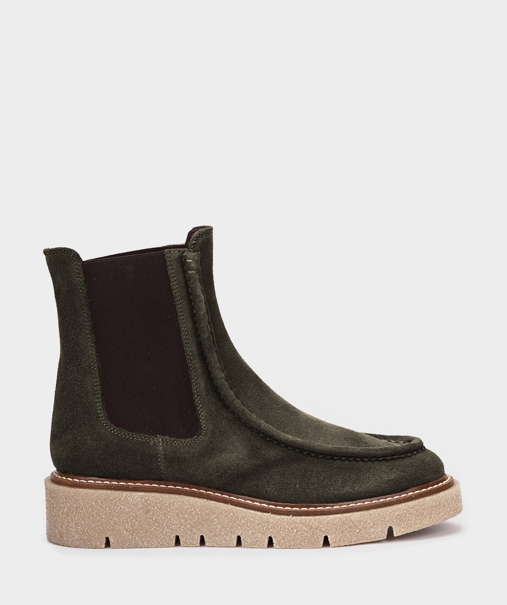 Green suede ankle boots PEDRO MIRALLES Green