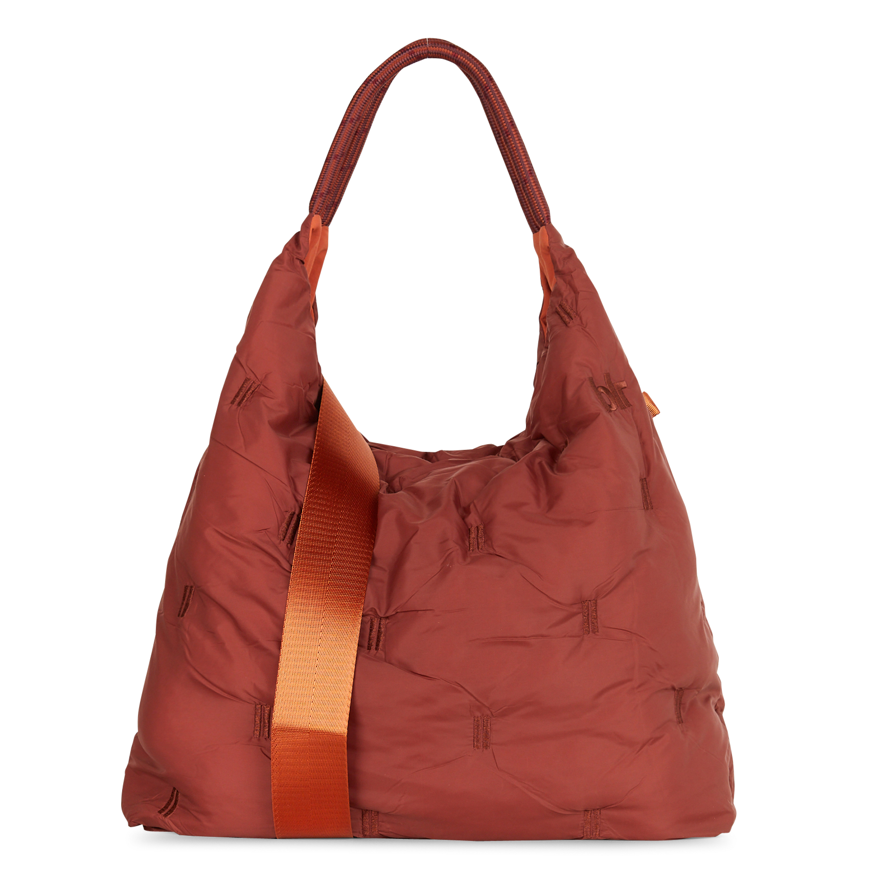 Quilted shoulder bag BELLEROSE Orange