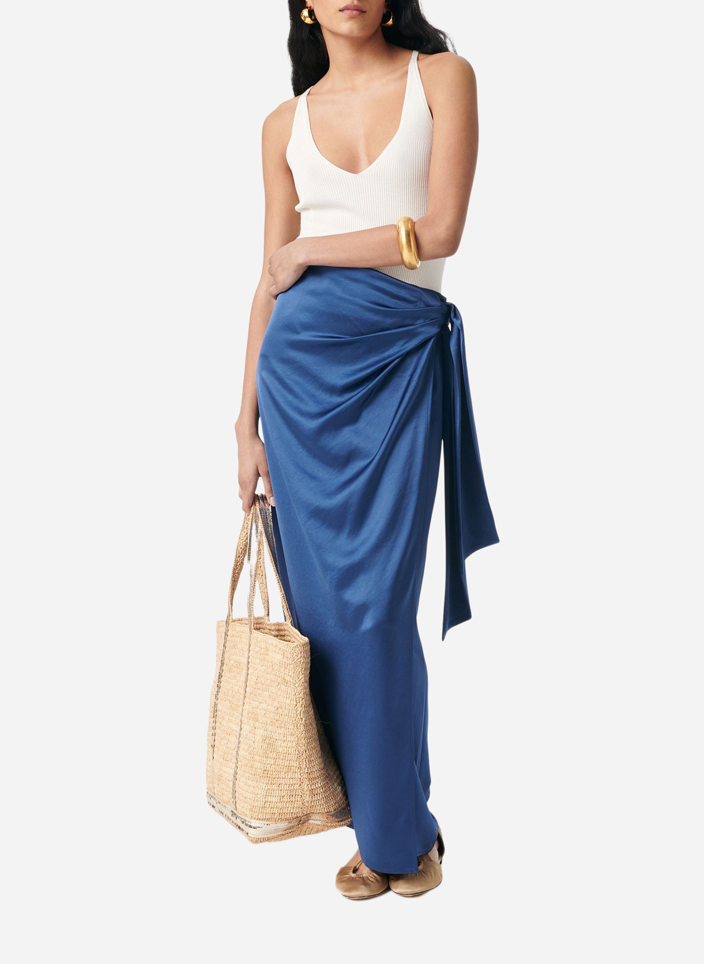 Jupe longue  VANESSA BRUNO Bleu