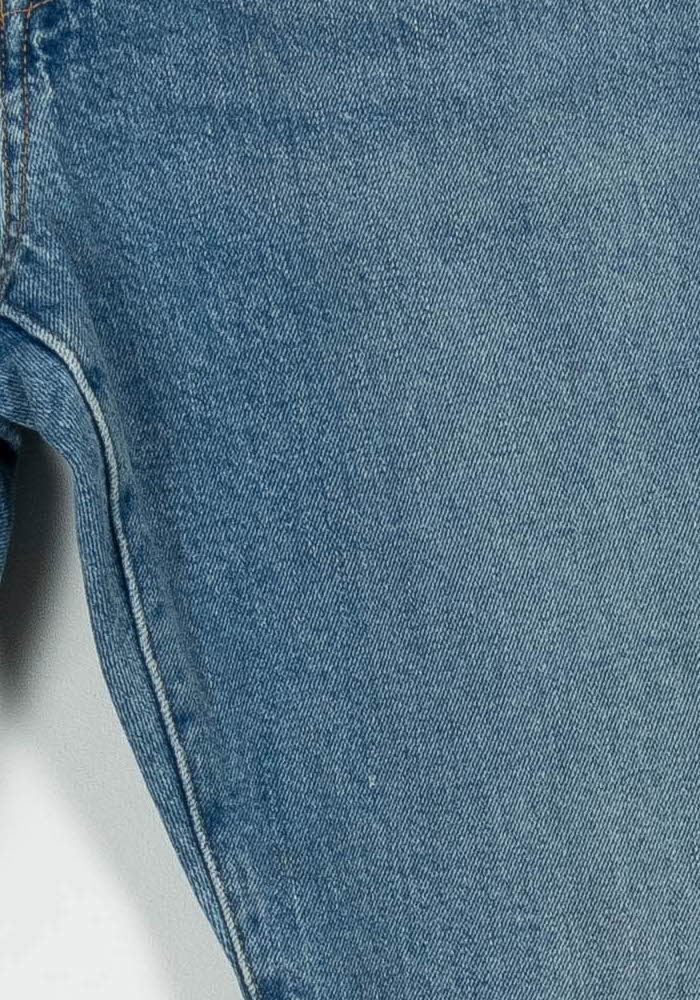 Cropped slim jeans with studs LEVI'S - Seconde main Blue