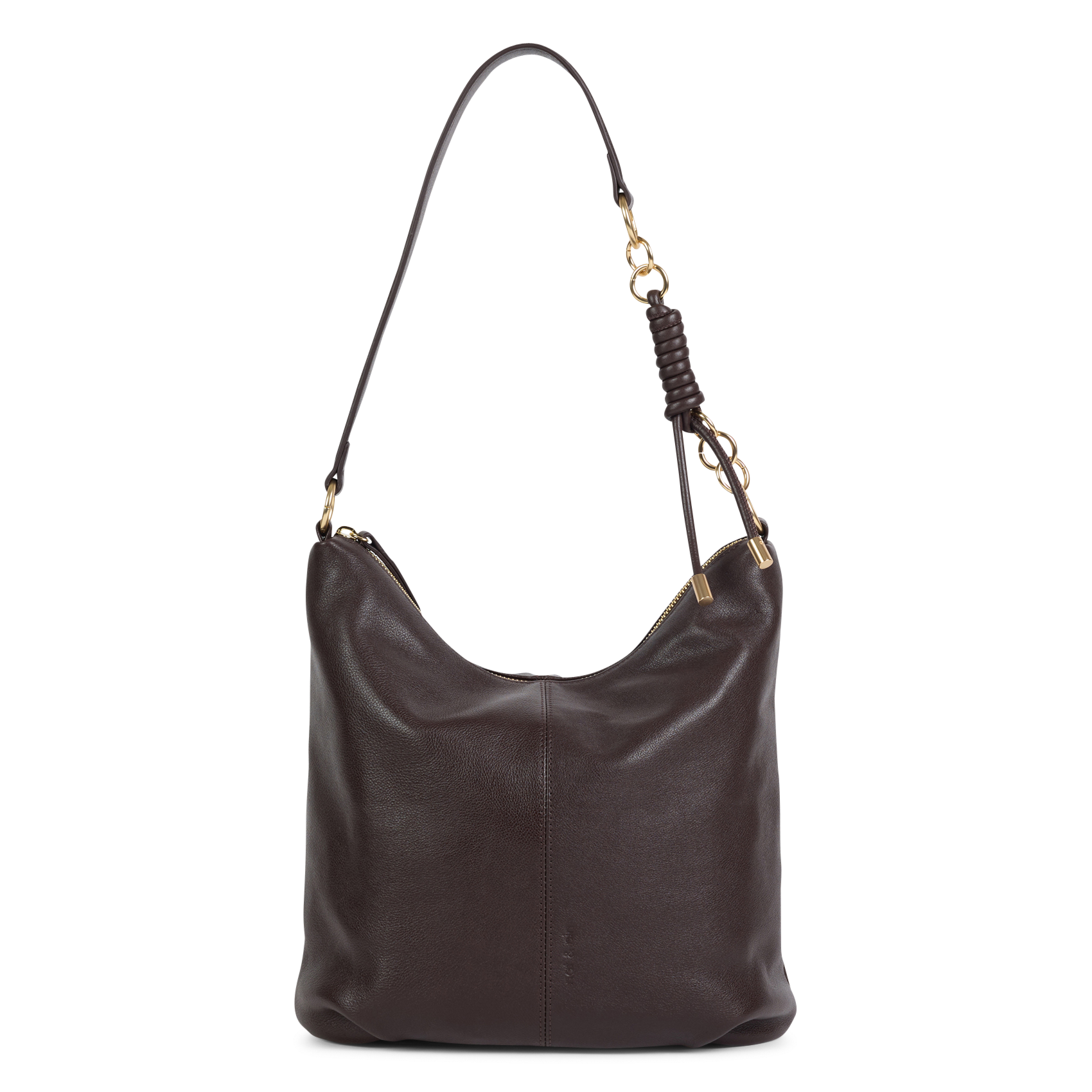 Leather bucket bag NAT & NIN